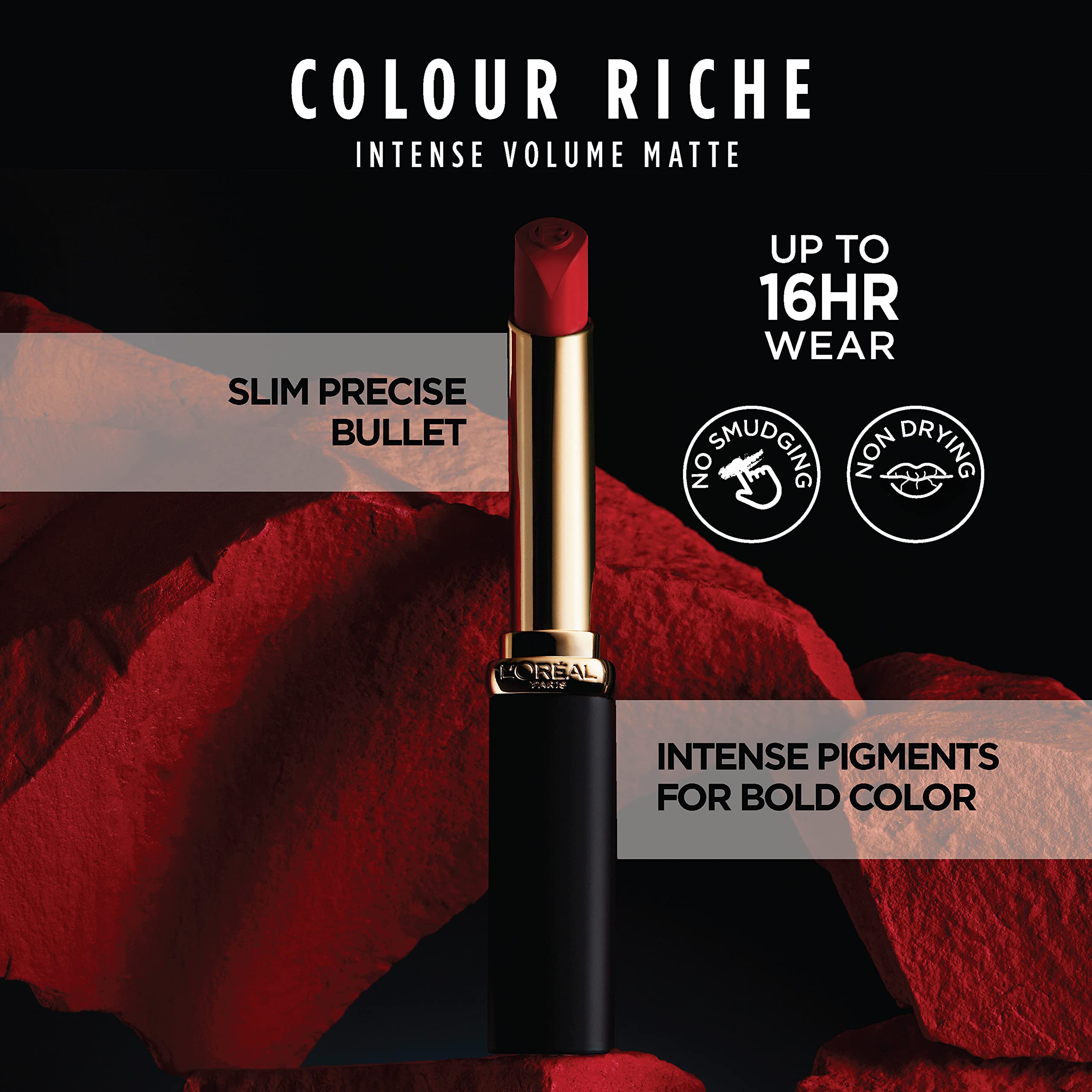 Foto 4 pulgar | Lápiz Labial L'oréal Paris Colour Riche Intense Volume Matte - Venta Internacional.