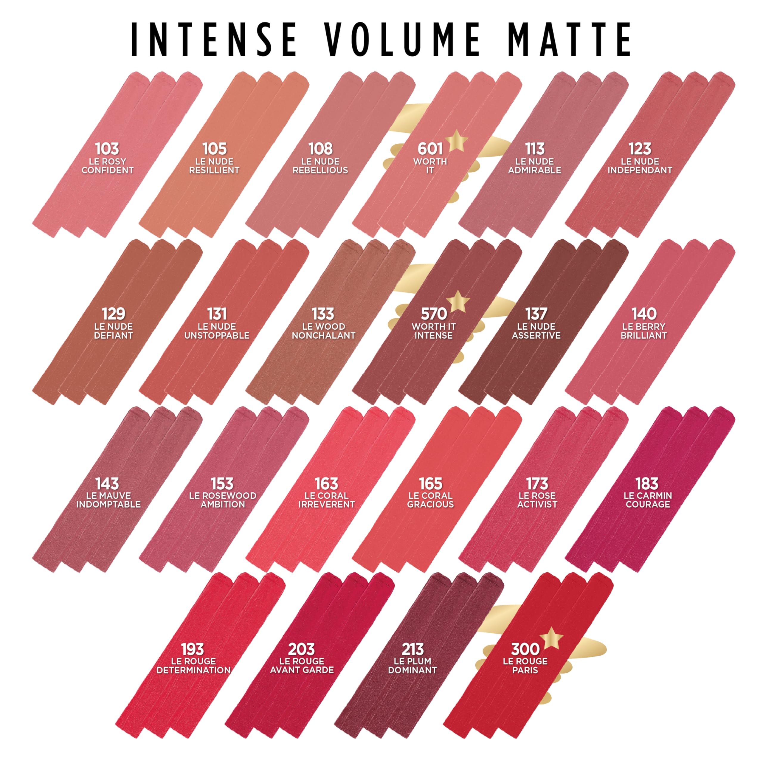 Foto 5 | Lápiz Labial L'oréal Paris Colour Riche Intense Volume Matte - Venta Internacional.