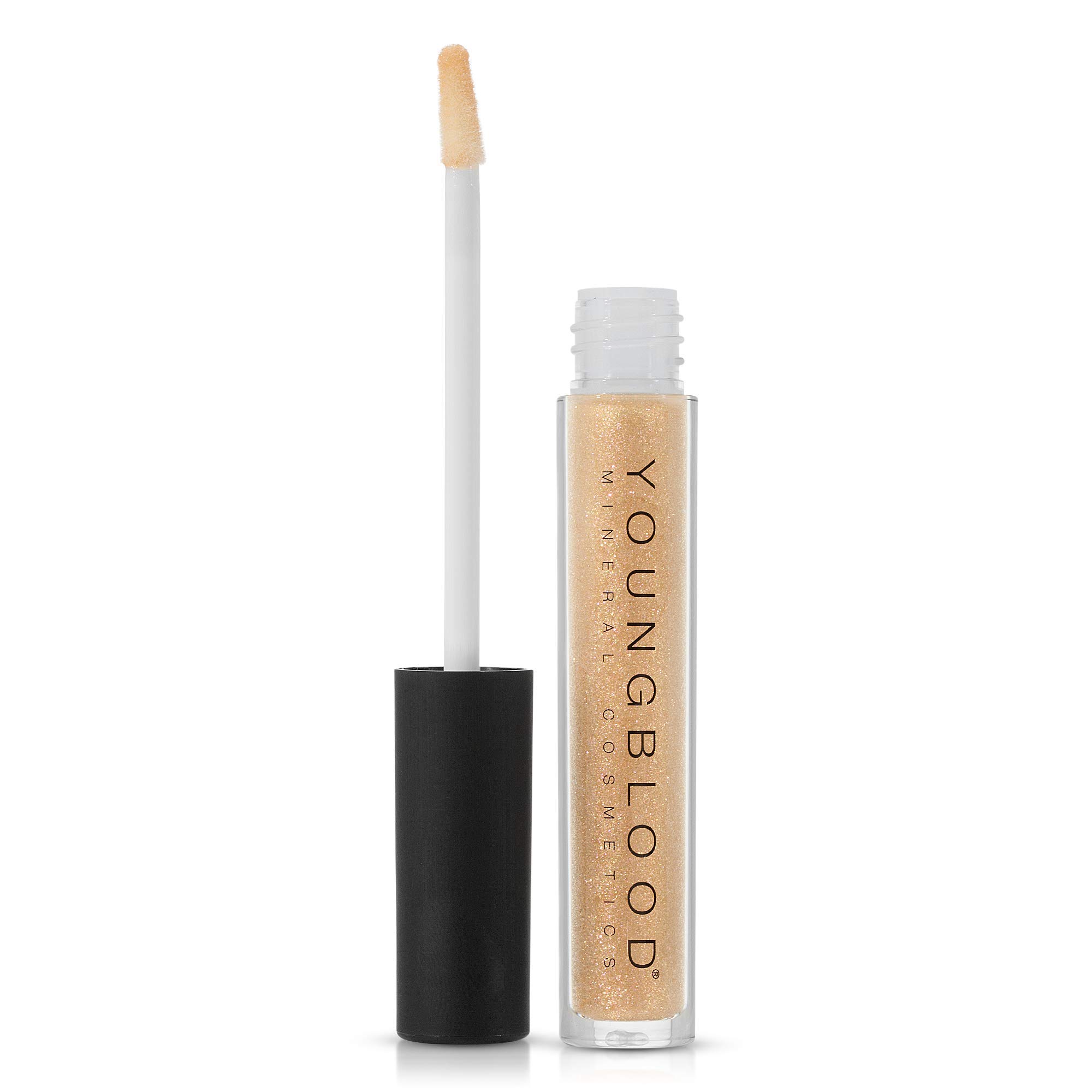 Foto 2 pulgar | Brillo De Labios Youngblood Clean Luxury Lunar Glitter Stellar - Venta Internacional.