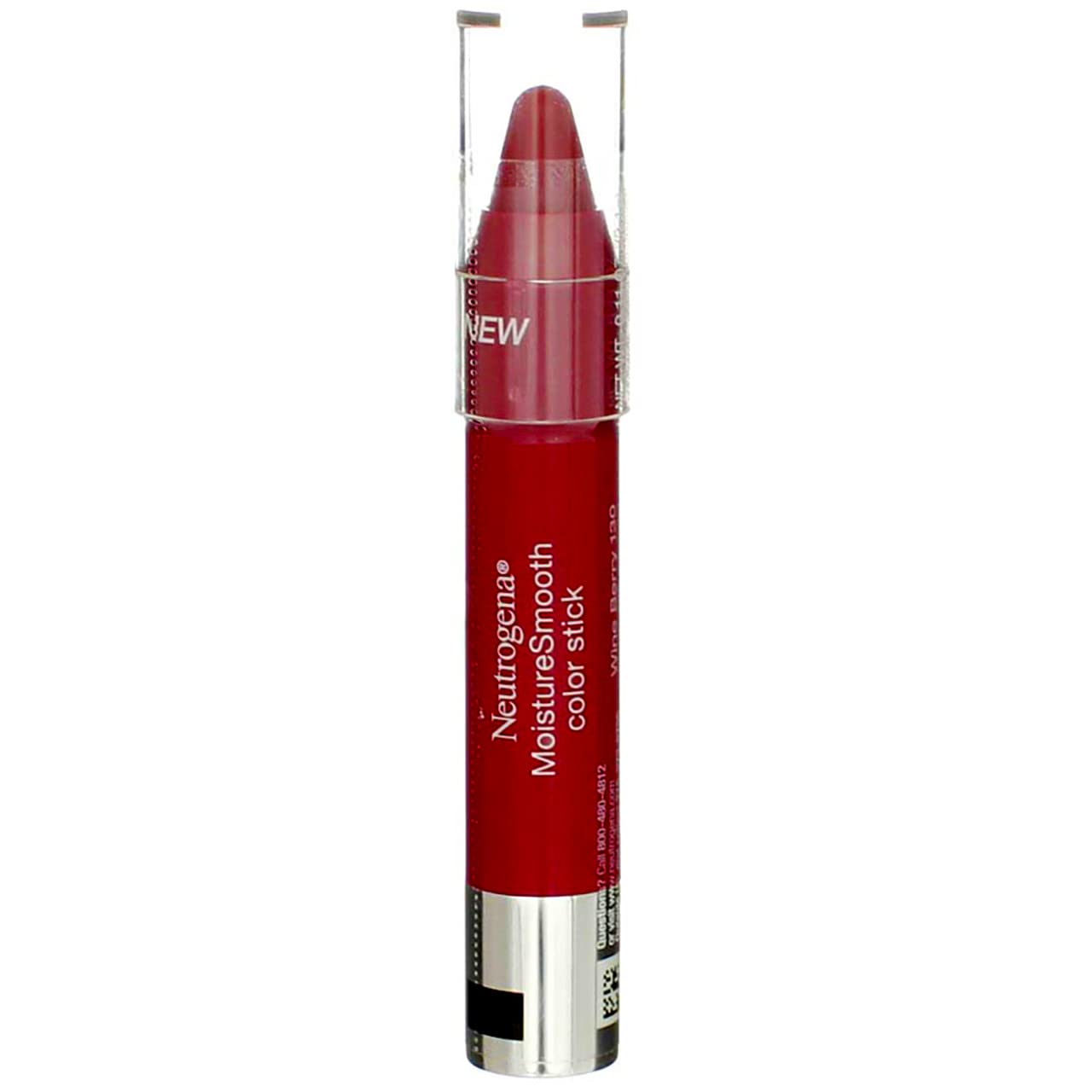 Foto 2 pulgar | Lápiz Labial Neutrogena Moisturesmooth Color Stick 130 Wine Berry - Venta Internacional.