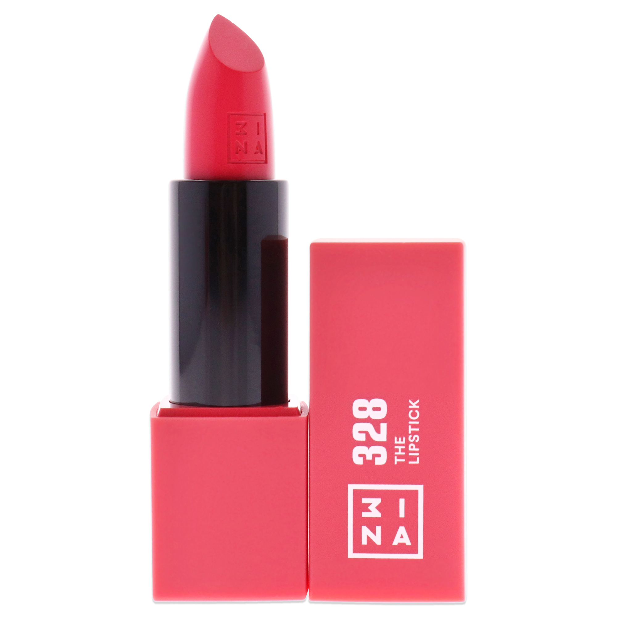 Foto 2 | Lápiz Labial 3ina 328, Acabado Mate Y Brillante, 4,7 Ml, Color Fucsia, High Cove - Venta Internacional.