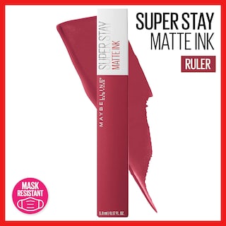 Foto 3 | Lápiz Labial Líquido Maybelline Super Stay Matte Ink Ruler 16h - Venta Internacional.