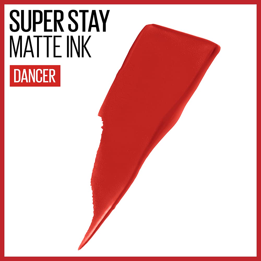 Foto 2 | Lápiz Labial Líquido Maybelline Super Stay Matte Ink Dancer 16h - Venta Internacional.