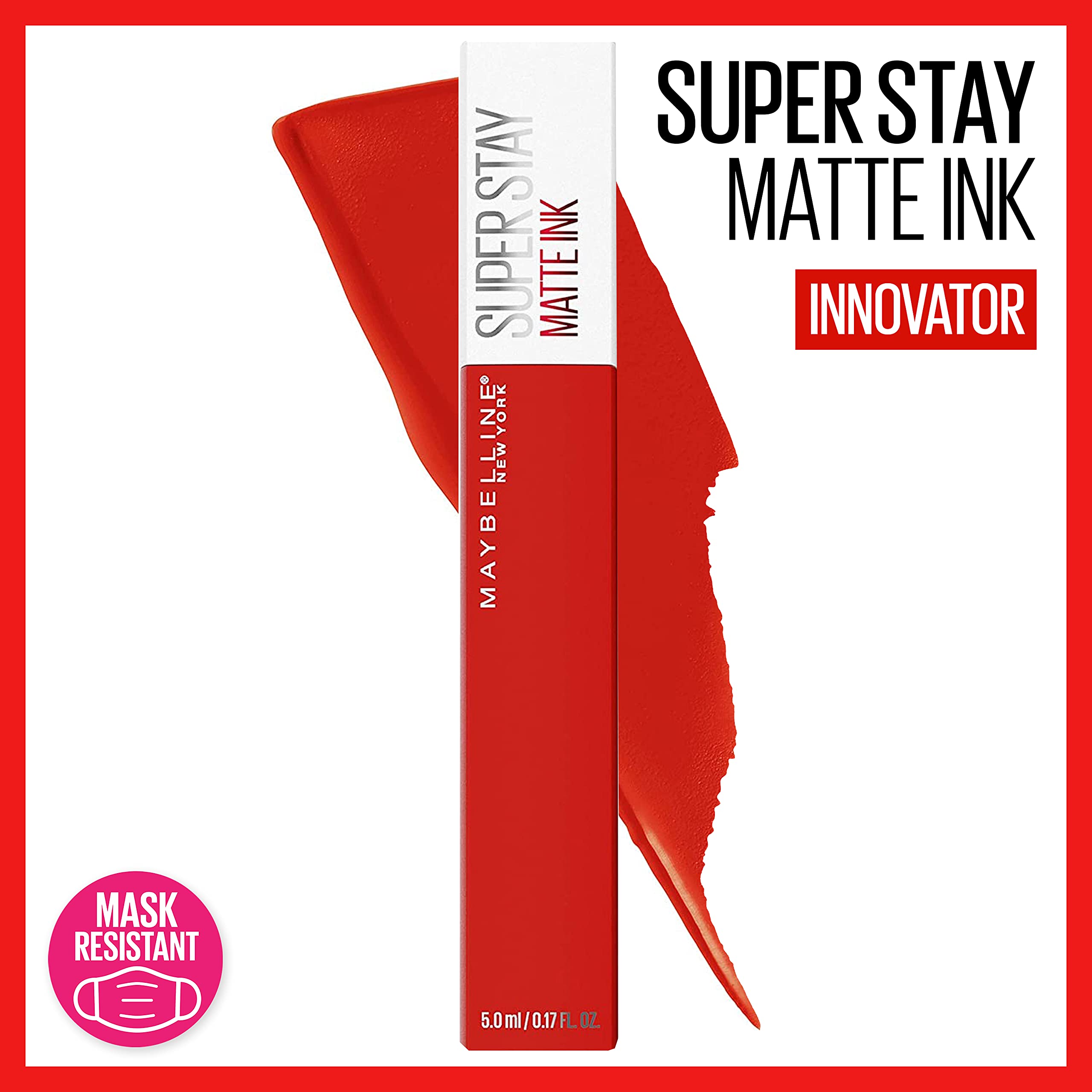 Foto 6 pulgar | Lápiz Labial Líquido Maybelline Super Stay Matte Ink Innovator - Venta Internacional.