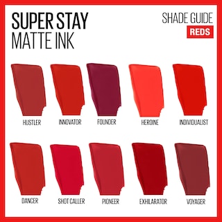 Foto 6 | Lápiz Labial Líquido Maybelline Super Stay Matte Ink Innovator - Venta Internacional.