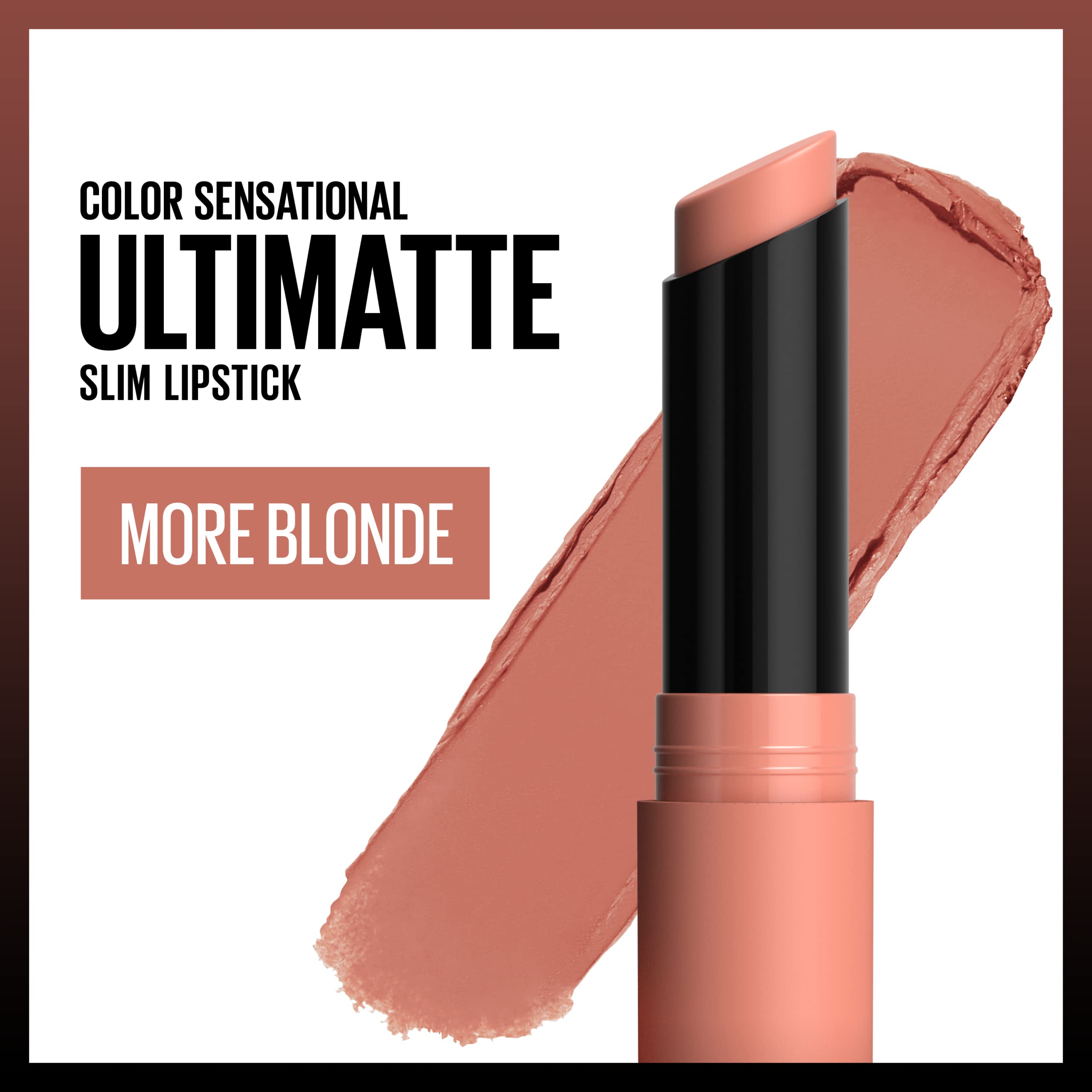 Foto 2 | Lápiz Labial Maybelline Color Sensational Ultimatte Nude - Venta Internacional.