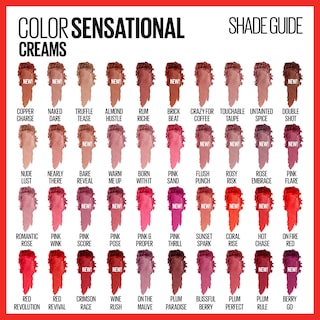 Foto 5 | Lápiz Labial Maybelline Color Sensational Con Acabado En Crema, 4,5 Ml - Venta Internacional.