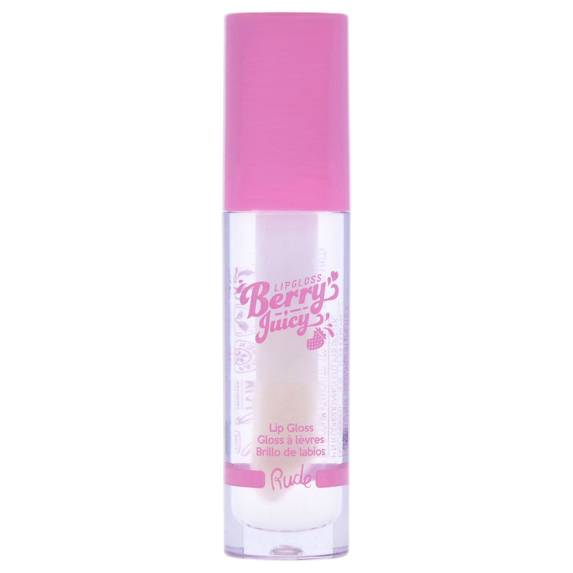 Foto 3 pulgar | Brillo De Labios Rude Cosmetics Berry Juicy 88401 Pure Para Mujer - Venta Internacional.