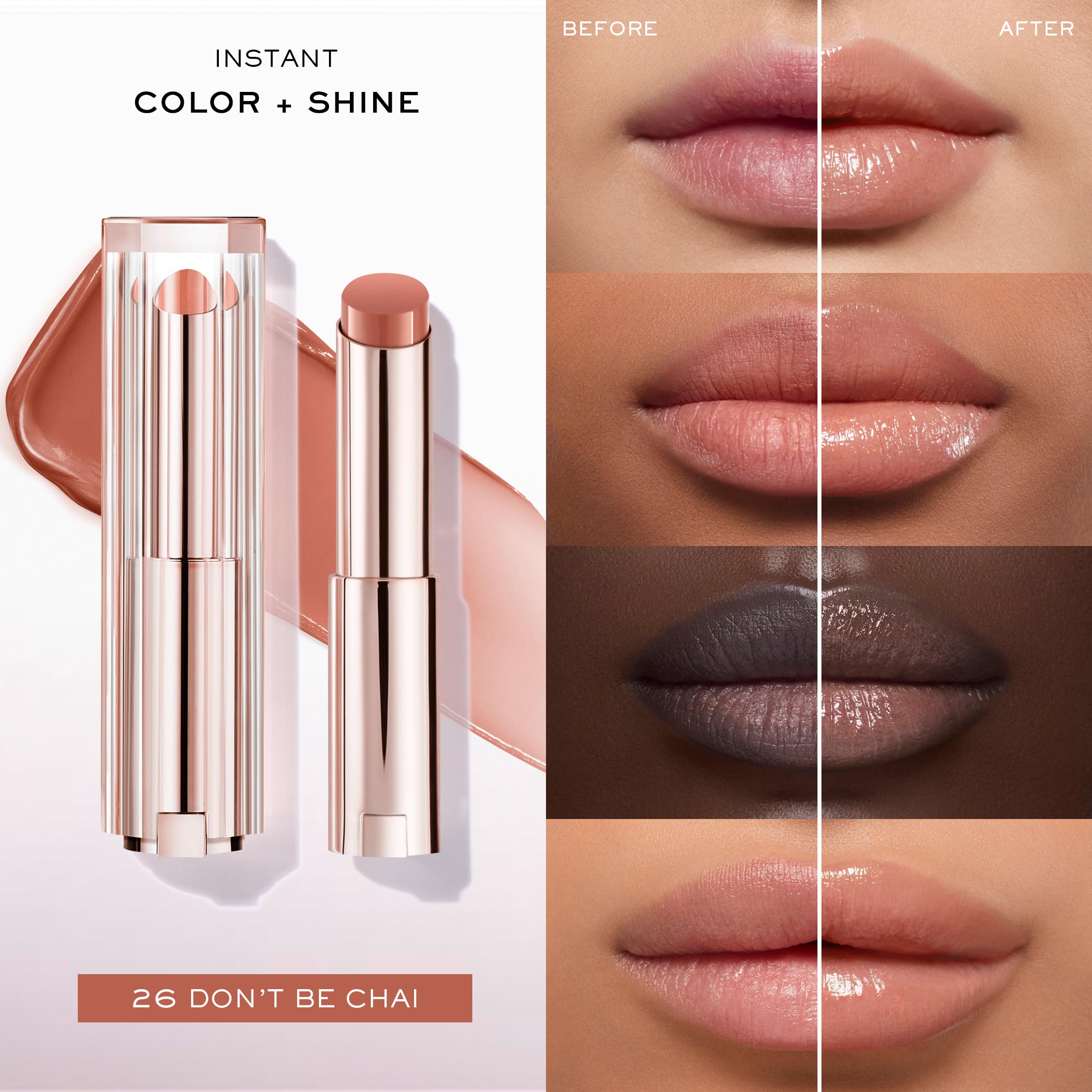 Foto 4 pulgar | Bálsamo Labial Lancôme Lip Idôle Squalane 12 Butterglow - Venta Internacional