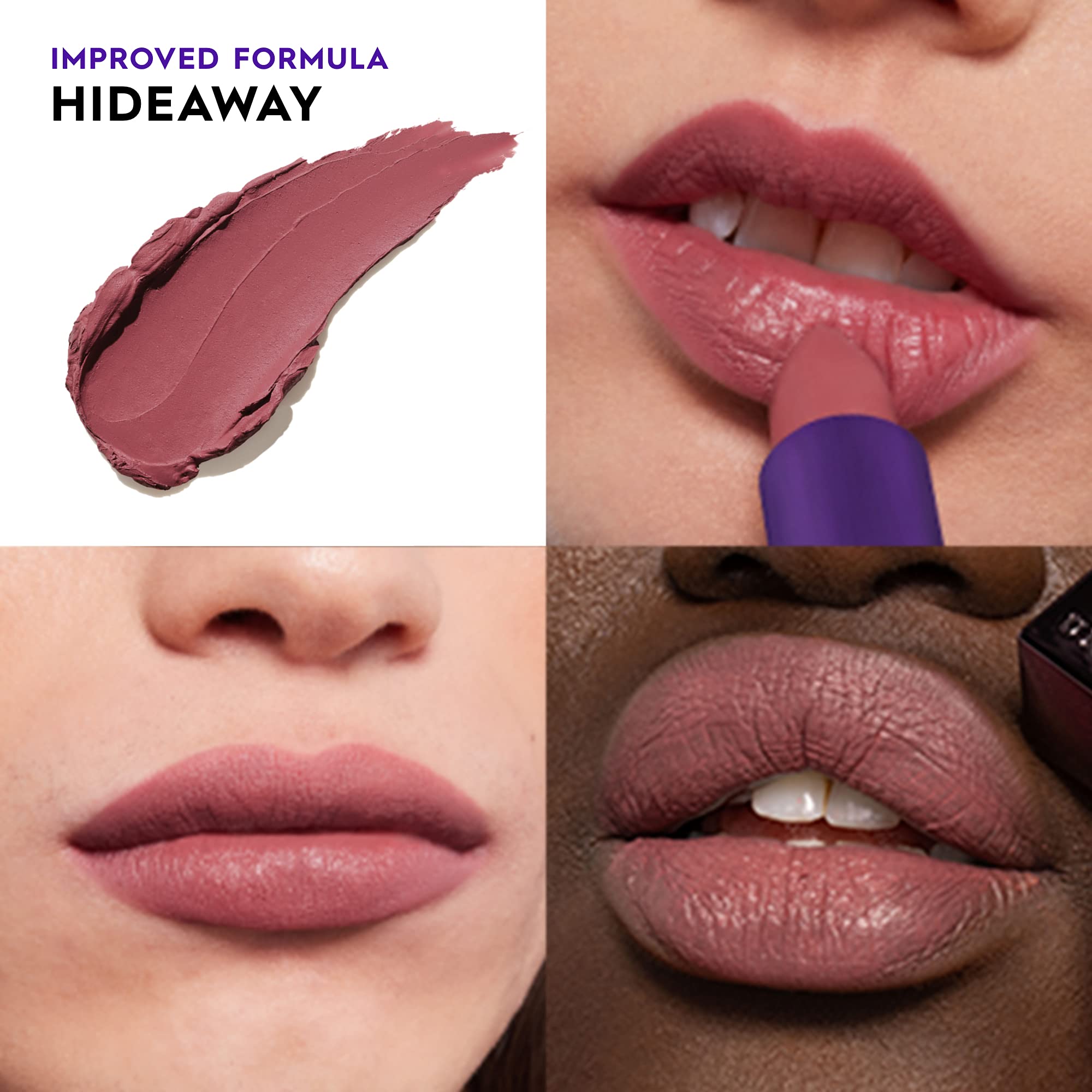 Foto 3 pulgar | Labial Urban Decay Vice Hydrating Hideaway 3,2 Ml Mate - Venta Internacional