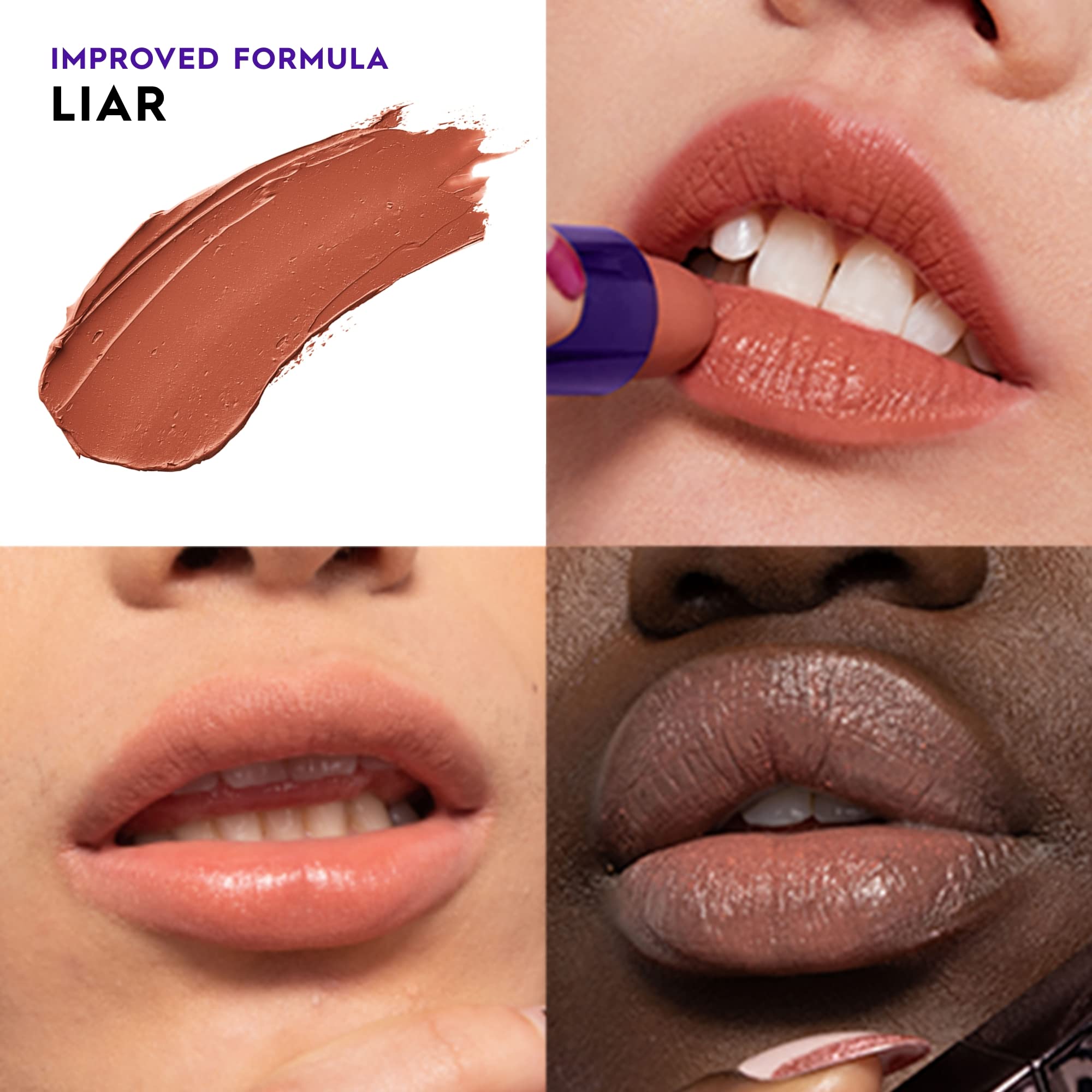 Foto 3 pulgar | Lápiz Labial Urban Decay Vice Hidrating Liar Cream, 3 Ml, Vegano - Venta Internacional.