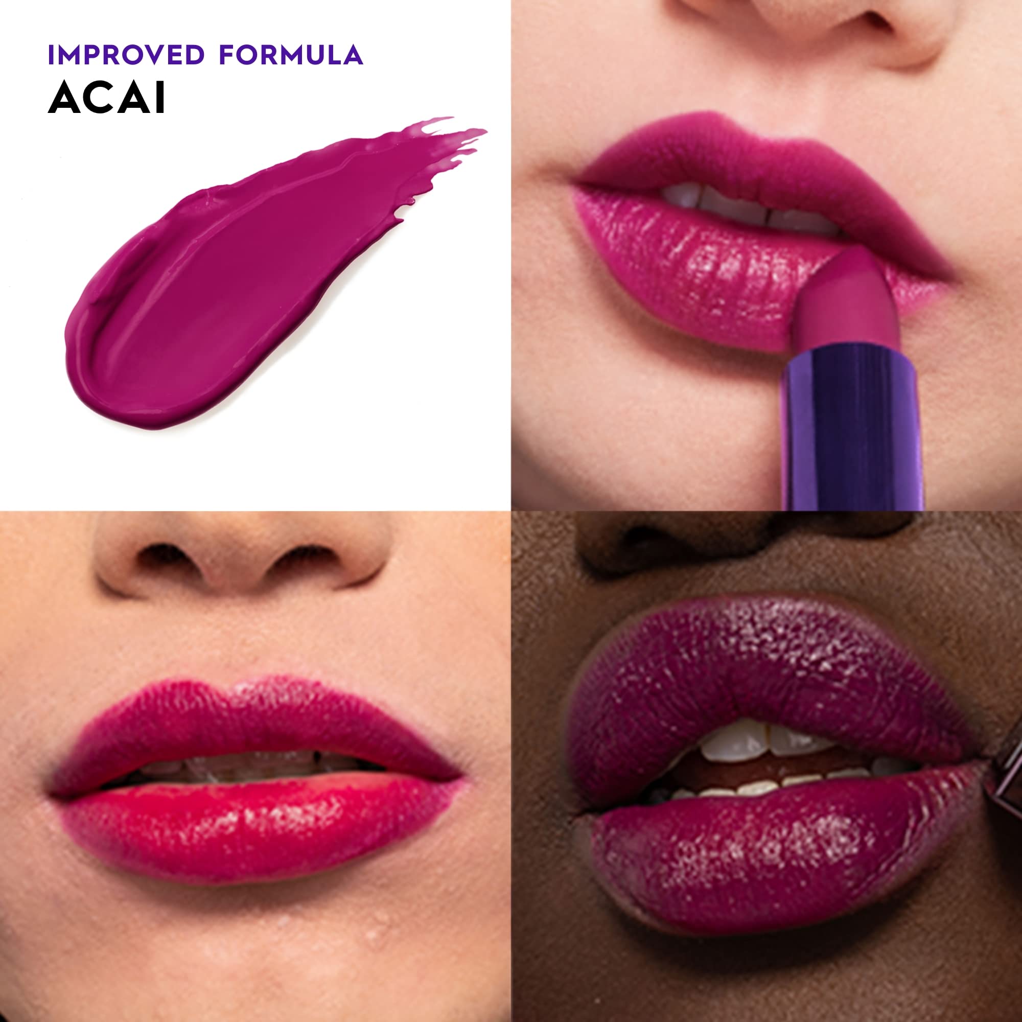 Foto 2 | Lápiz Labial Urban Decay Crema Vice Hidratante Acai, 3 Ml - Venta Internacional.