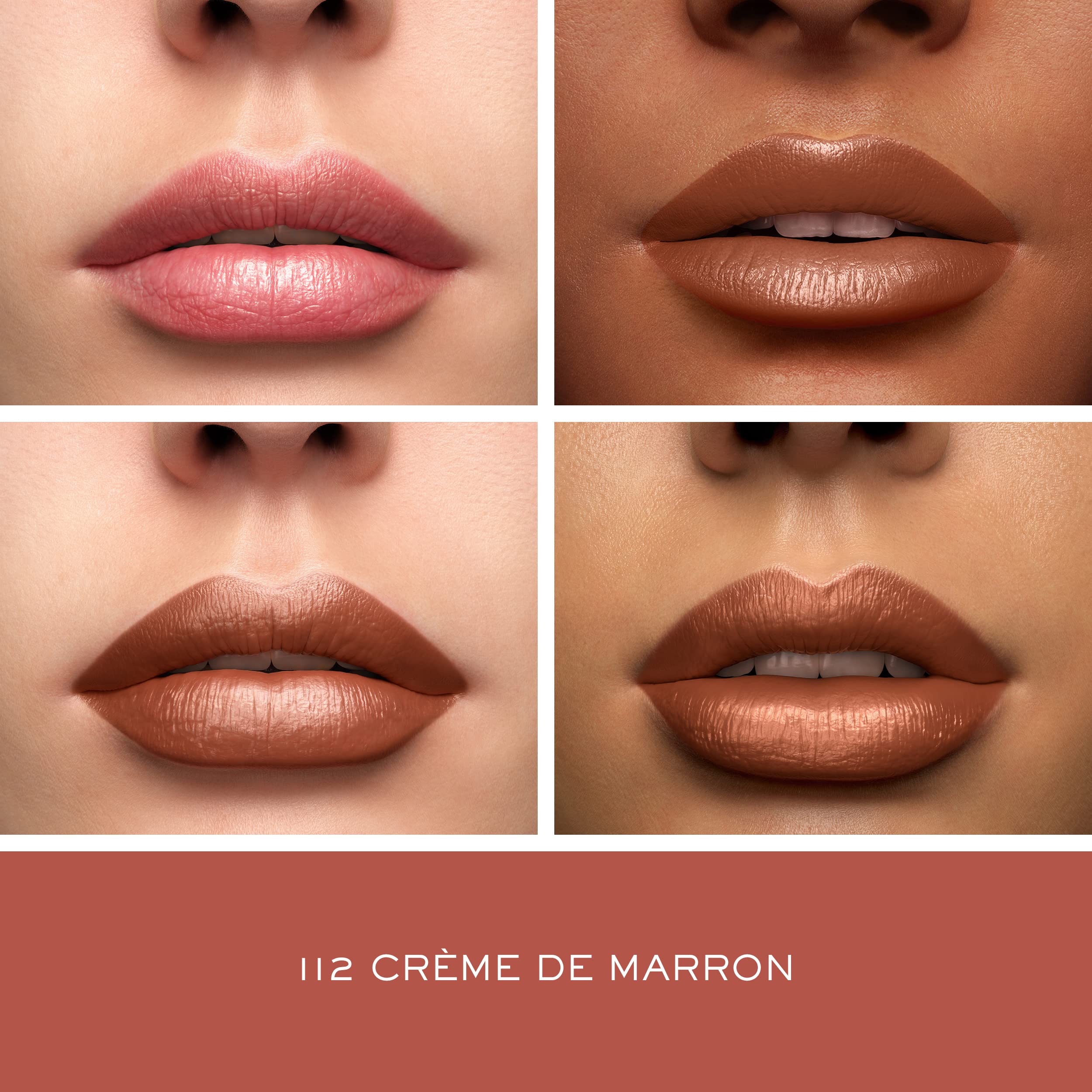 Foto 3 pulgar | Labial Lancôme L'absolu Rouge Hydrating Cream 112 Crème Marron - Venta Internacional