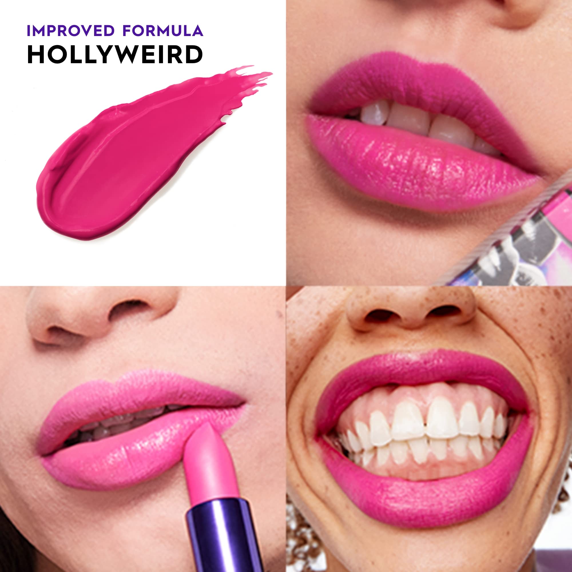 Foto 3 pulgar | Lápiz Labial Urban Decay Vice Hydrating Hollyweird Cream 3 Ml - Venta Internacional