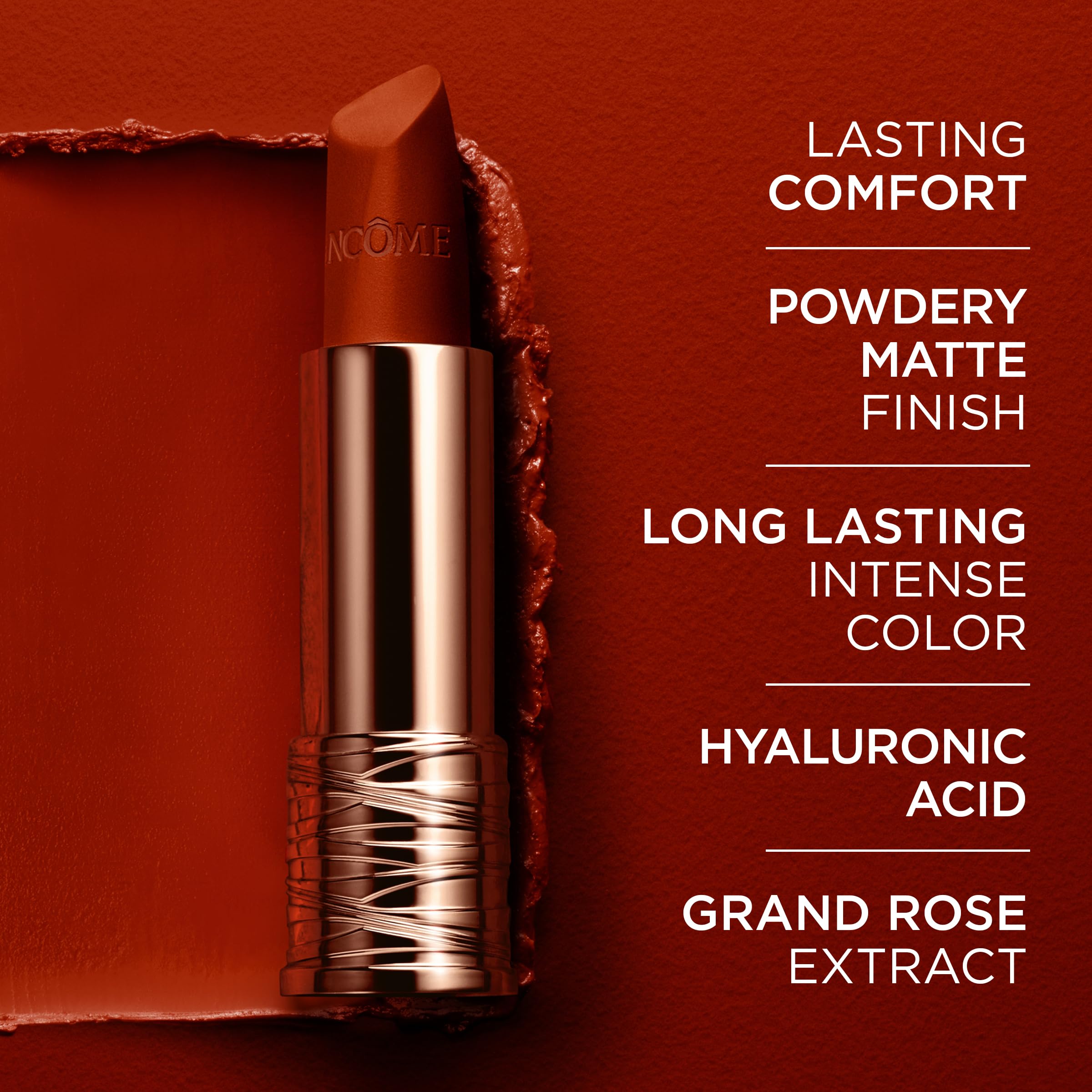 Foto 5 pulgar | Lápiz Labial Lancôme L'absolu Rouge Drama Matte 221 Dramatised Nude - Venta Internacional
