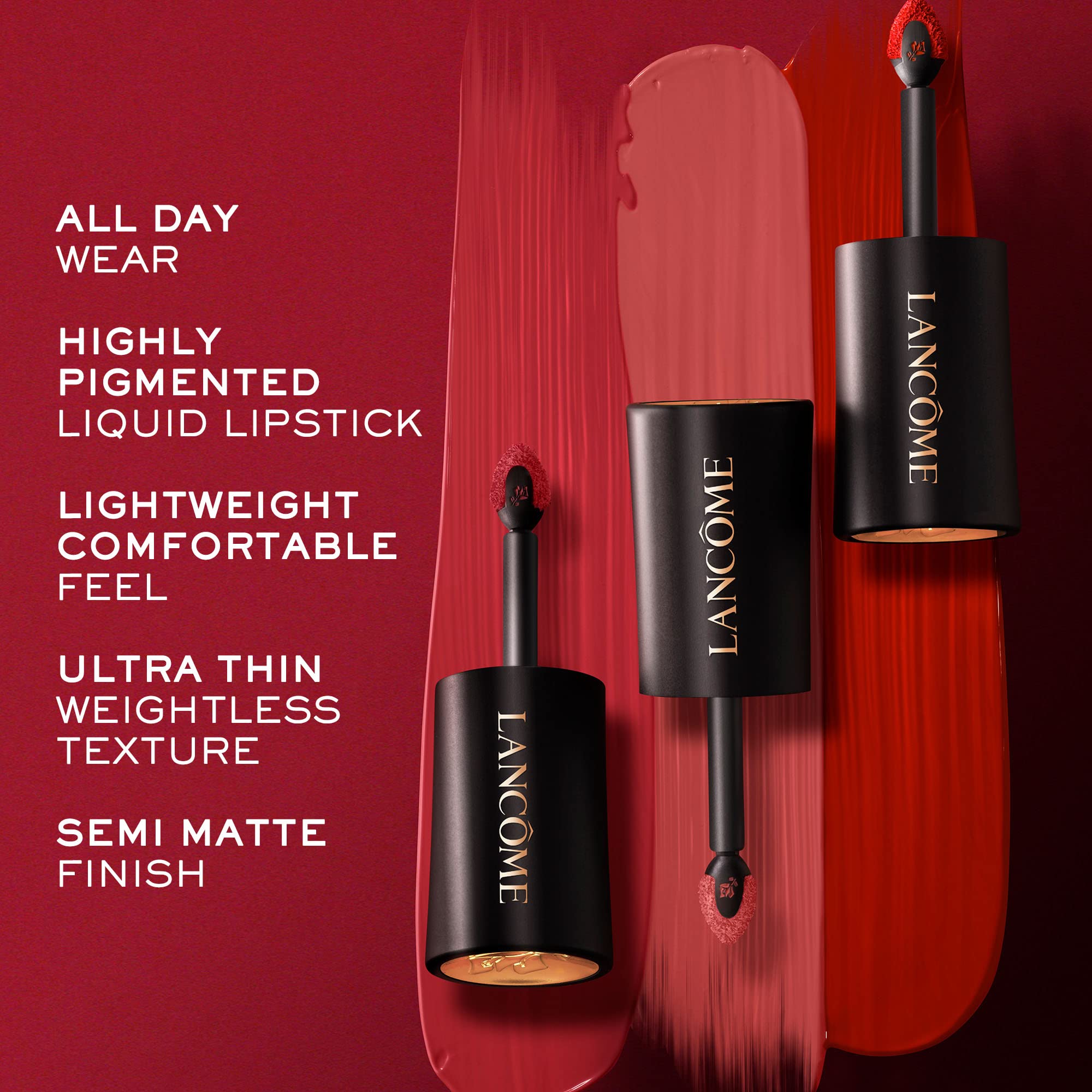 Foto 3 pulgar | Lápiz Labial Líquido Lancôme L'absolu Rouge Drama Ink 525 French Bisou - Venta Internacional