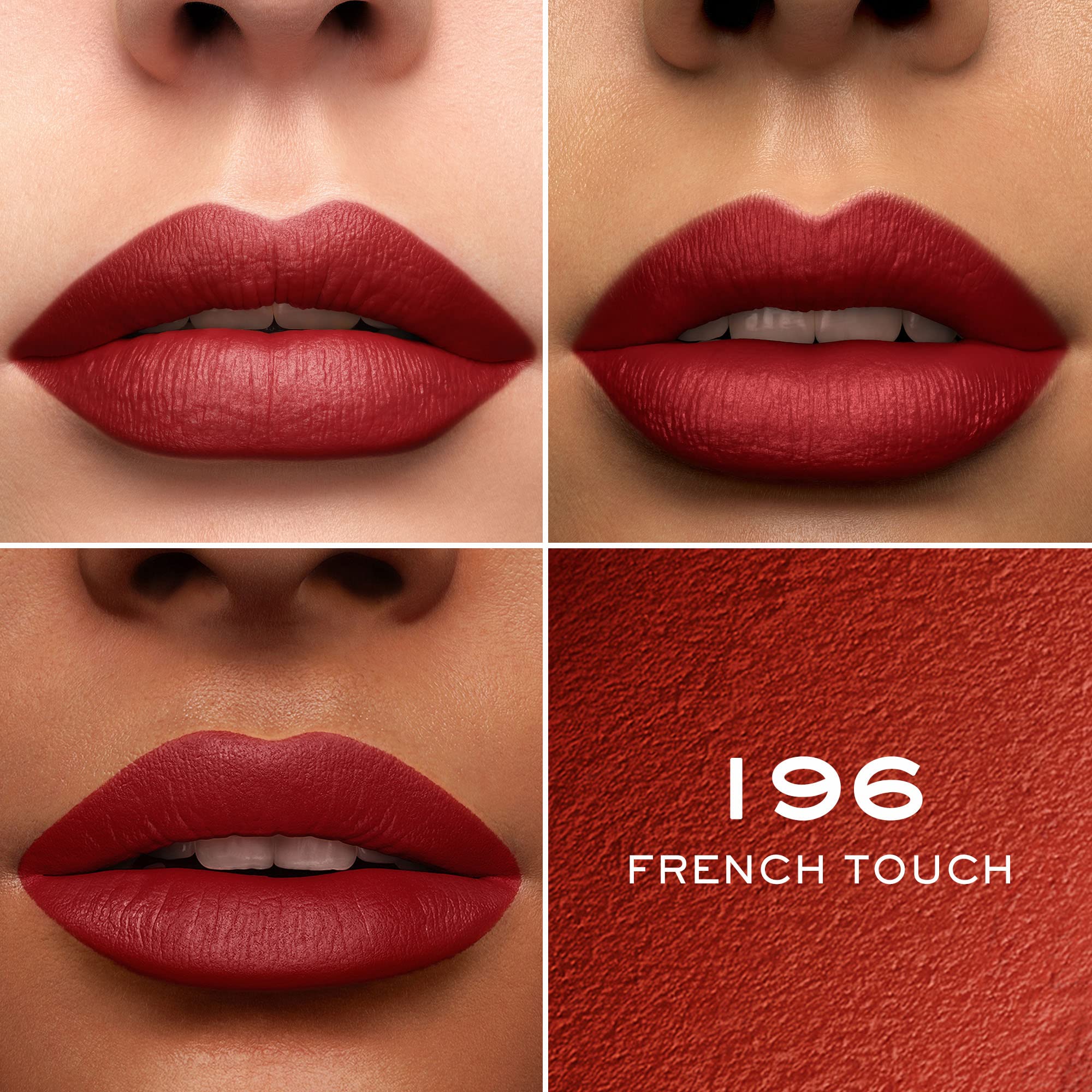 Foto 4 pulgar | Lápiz Labial Lancôme L'absolu Rouge Drama Matte 196 French Touch - Venta Internacional
