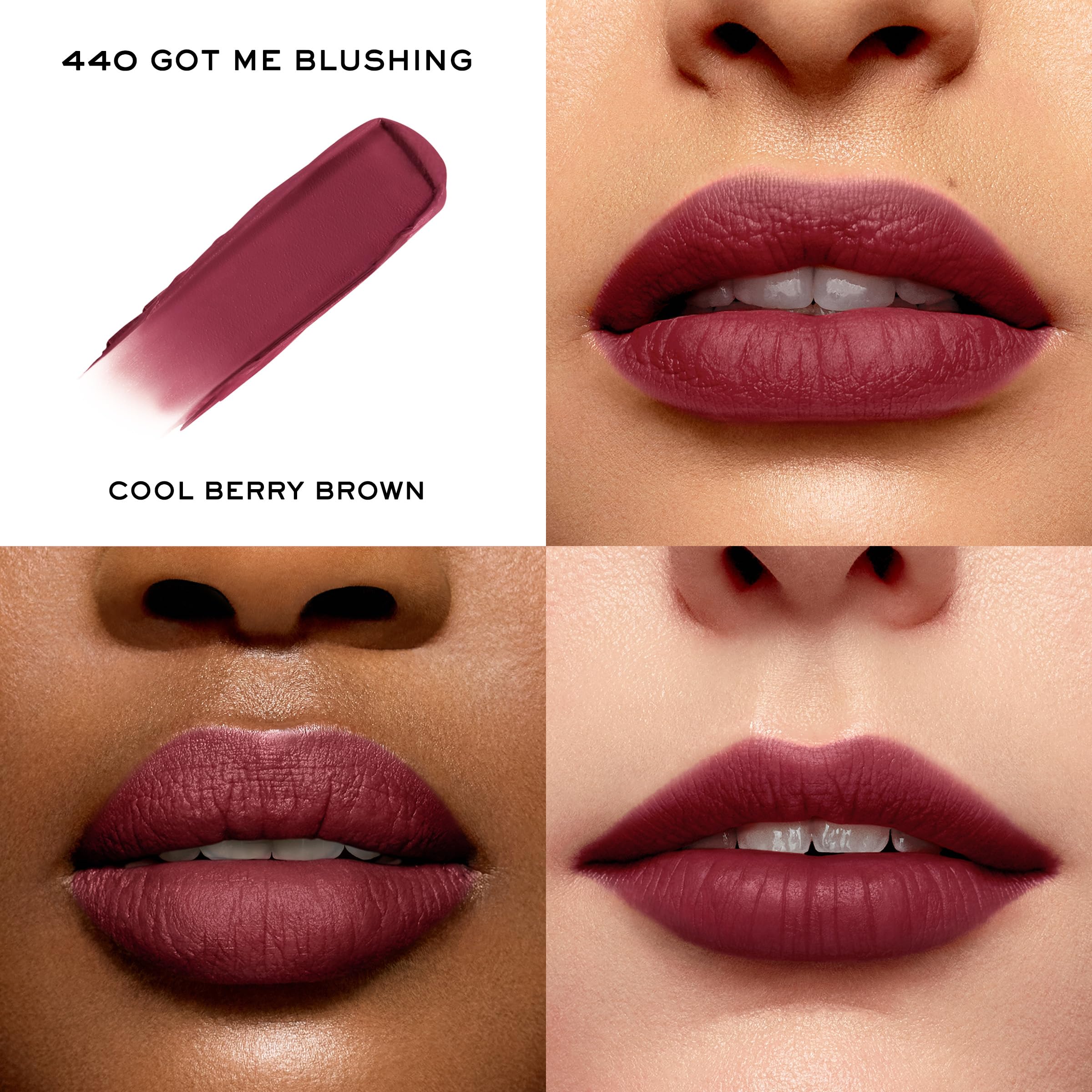 Foto 4 pulgar | Lápiz Labial Lancôme L'absolu Rouge Intimatte 440 Got Me Blushing - Venta Internacional