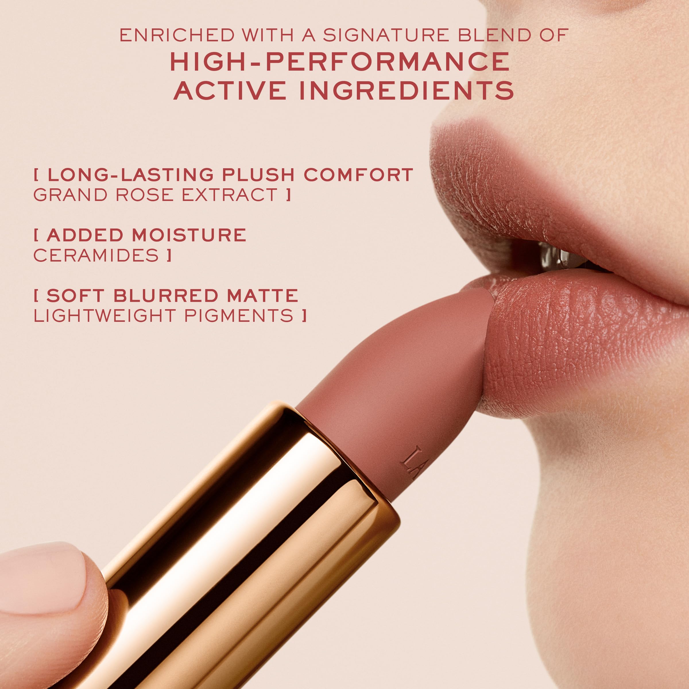 Foto 5 pulgar | Lápiz Labial Lancôme L'absolu Rouge Intimatte 440 Got Me Blushing - Venta Internacional