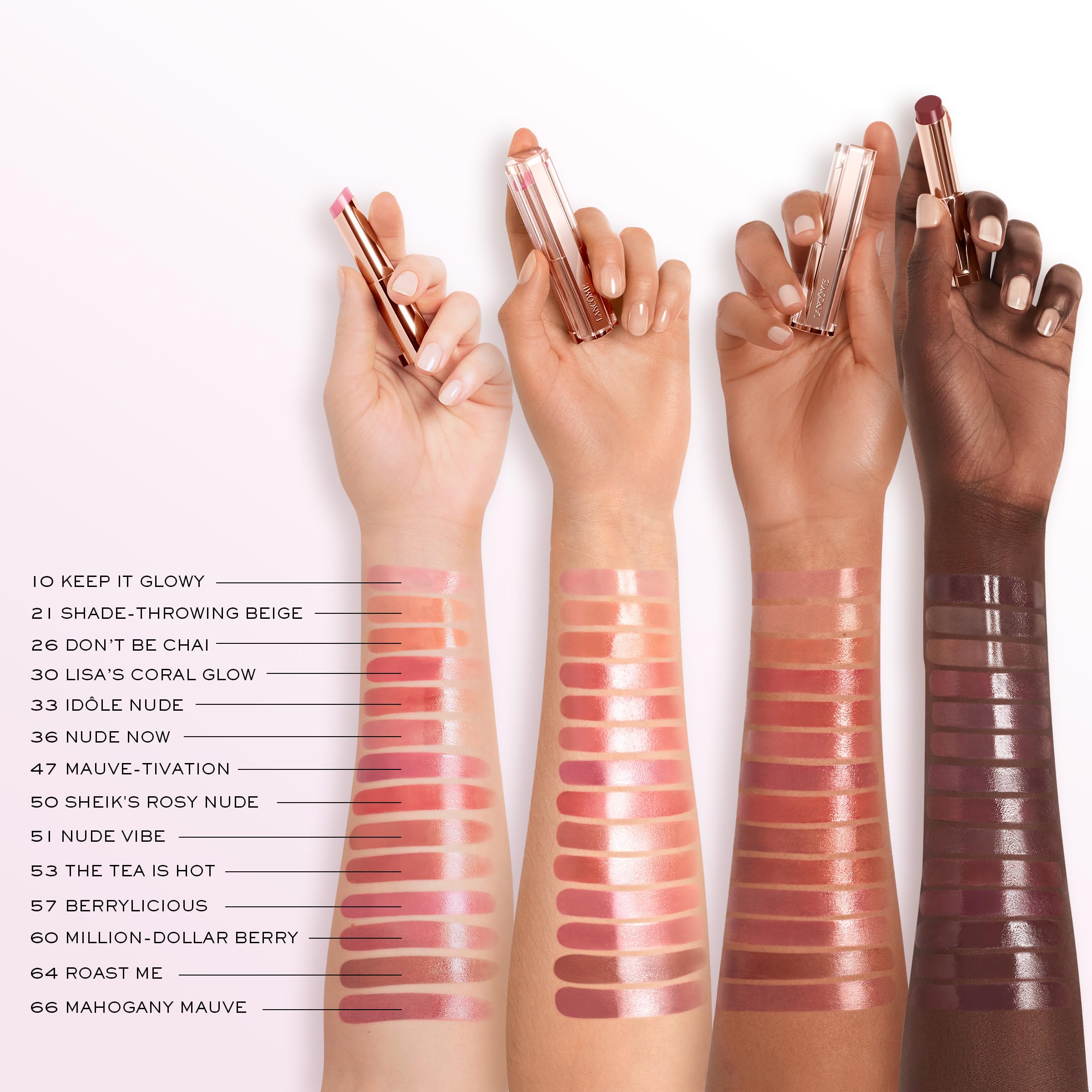 Foto 5 | Bálsamo Labial Lancôme Lip Idôle Squalane 12 Butterglow 47 Mauve - Venta Internacional.