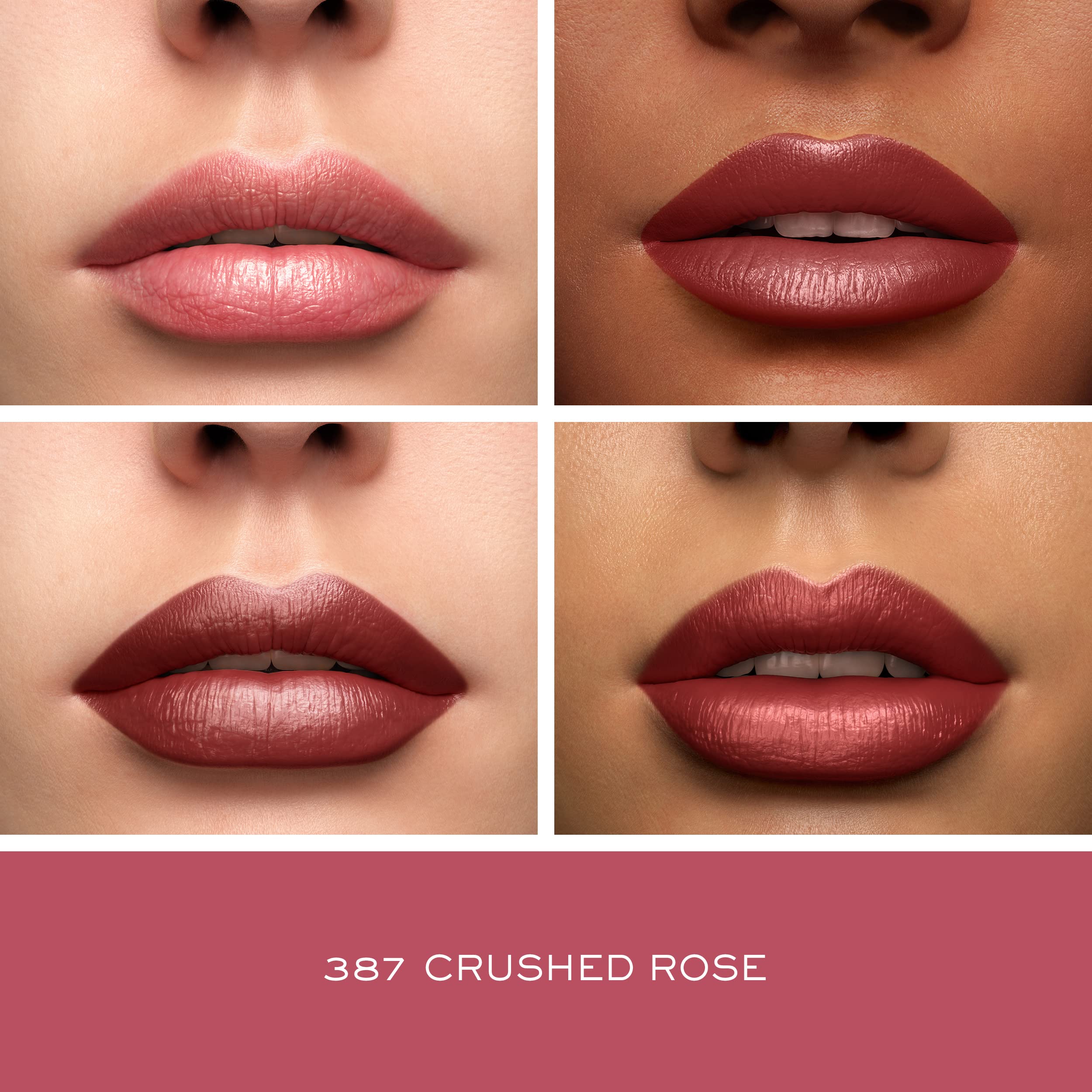 Foto 3 pulgar | Labial Lancôme L'absolu Rouge Hydrating 387 Crushed Rose - Venta Internacional
