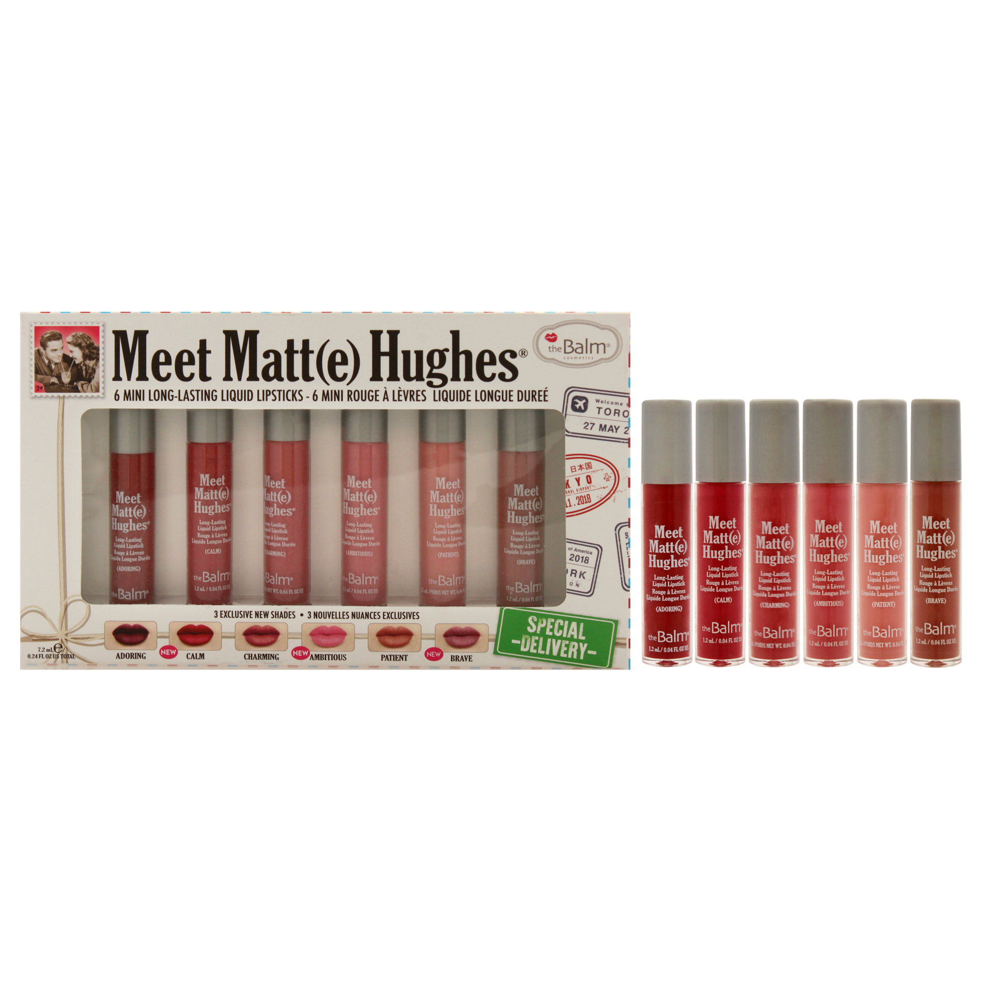 Foto 2 pulgar | Set de Lápices Labiales Líquidos The Balm Meet Mini Women 6 Unidades - Venta Internacional