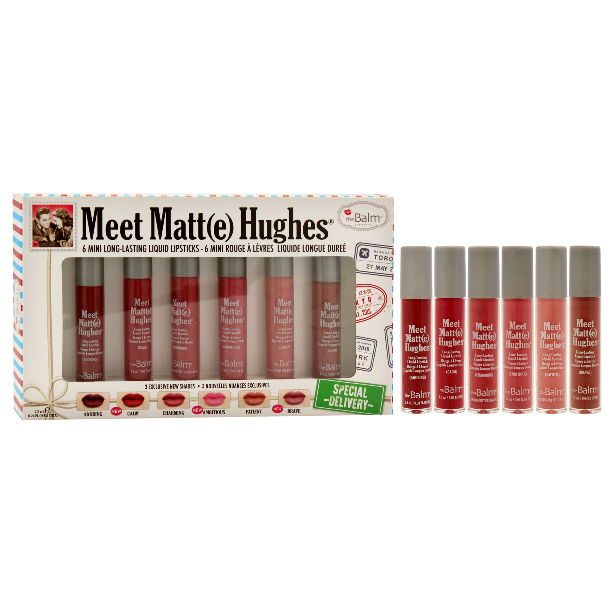 Foto 4 pulgar | Set de Lápices Labiales Líquidos The Balm Meet Mini Women 6 Unidades - Venta Internacional