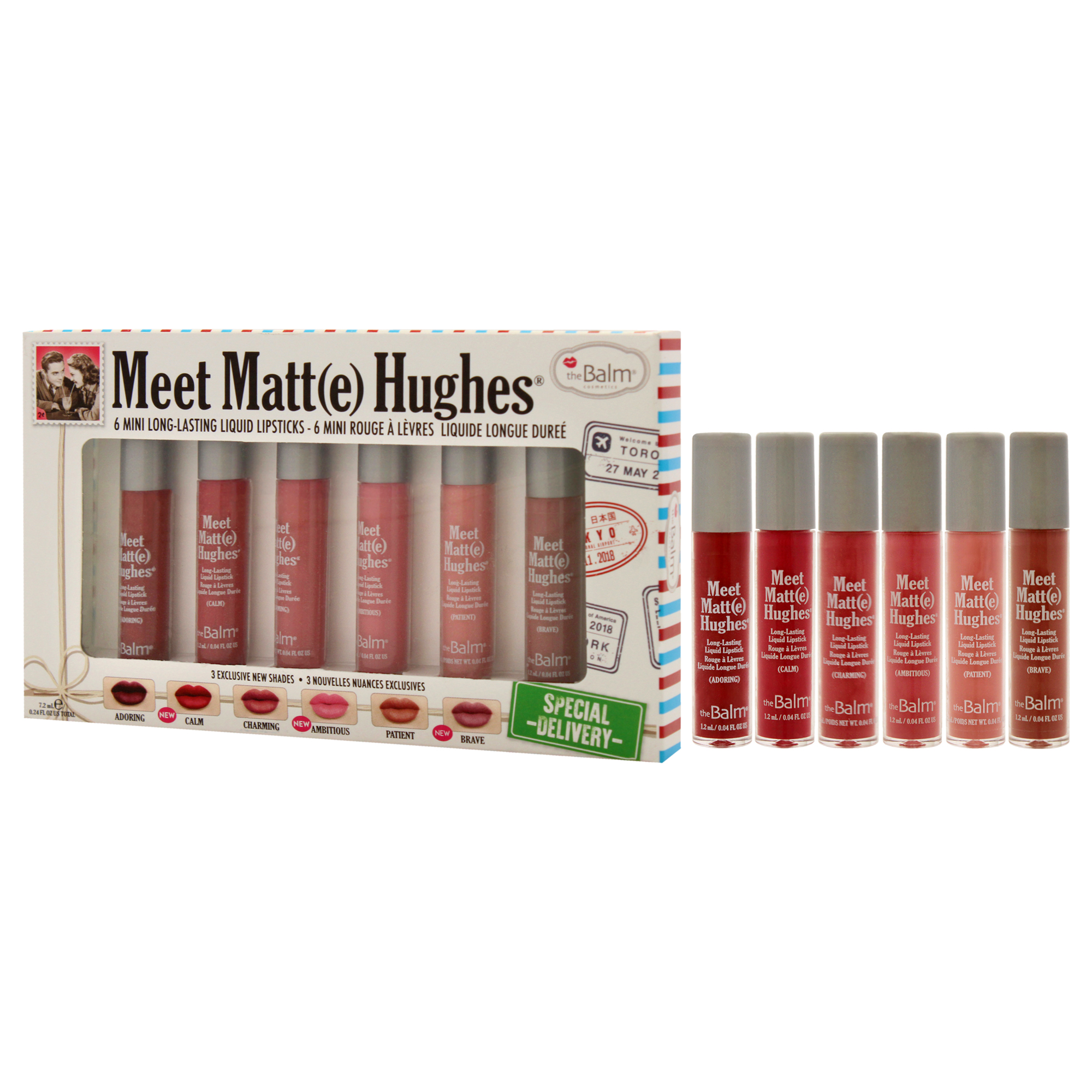 Foto 5 pulgar | Set de Lápices Labiales Líquidos The Balm Meet Mini Women 6 Unidades - Venta Internacional