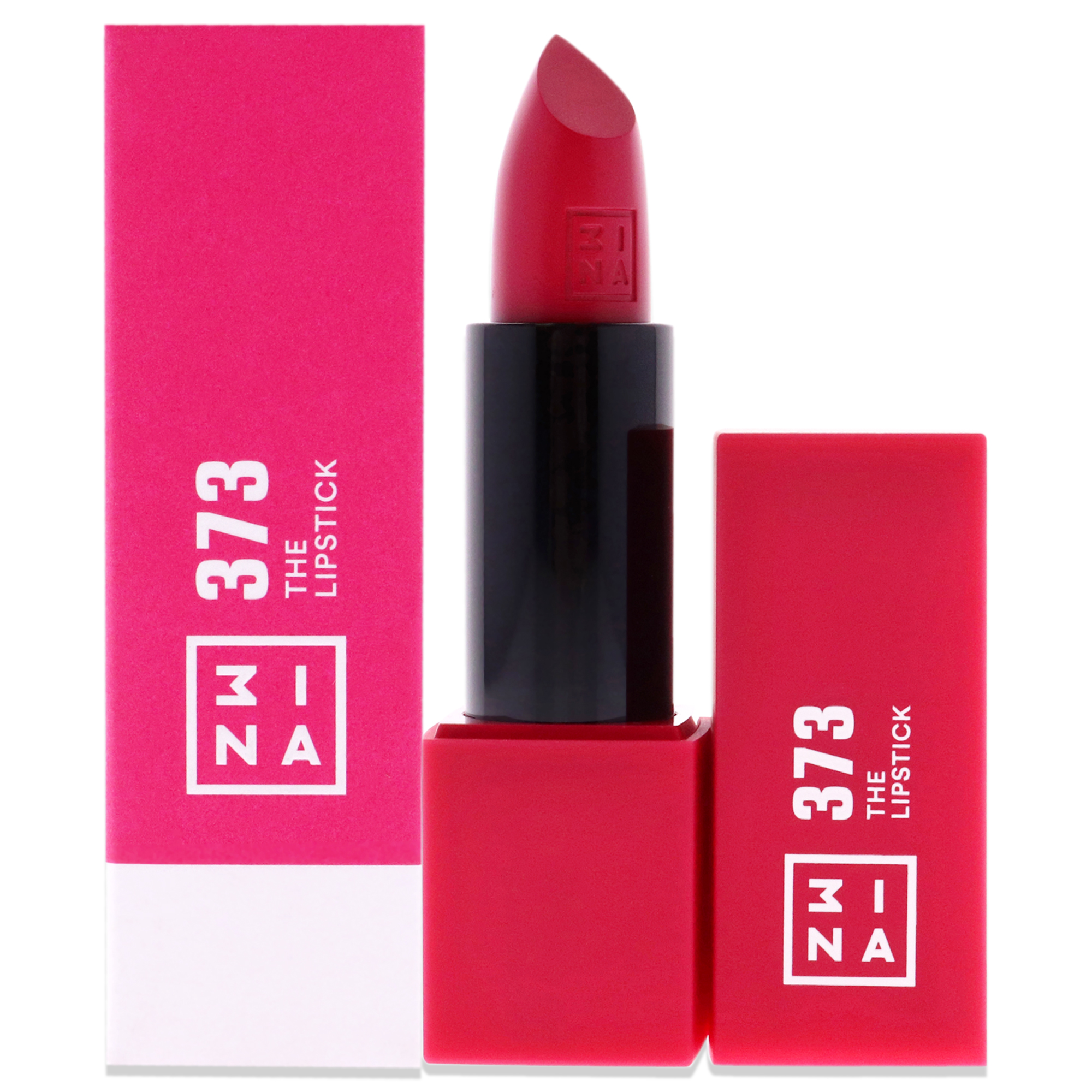 Lápiz Labial 3ina 373, Rosa Eléctrico, Acabado Mate/brillante, 4,5 Ml - Venta Internacional.