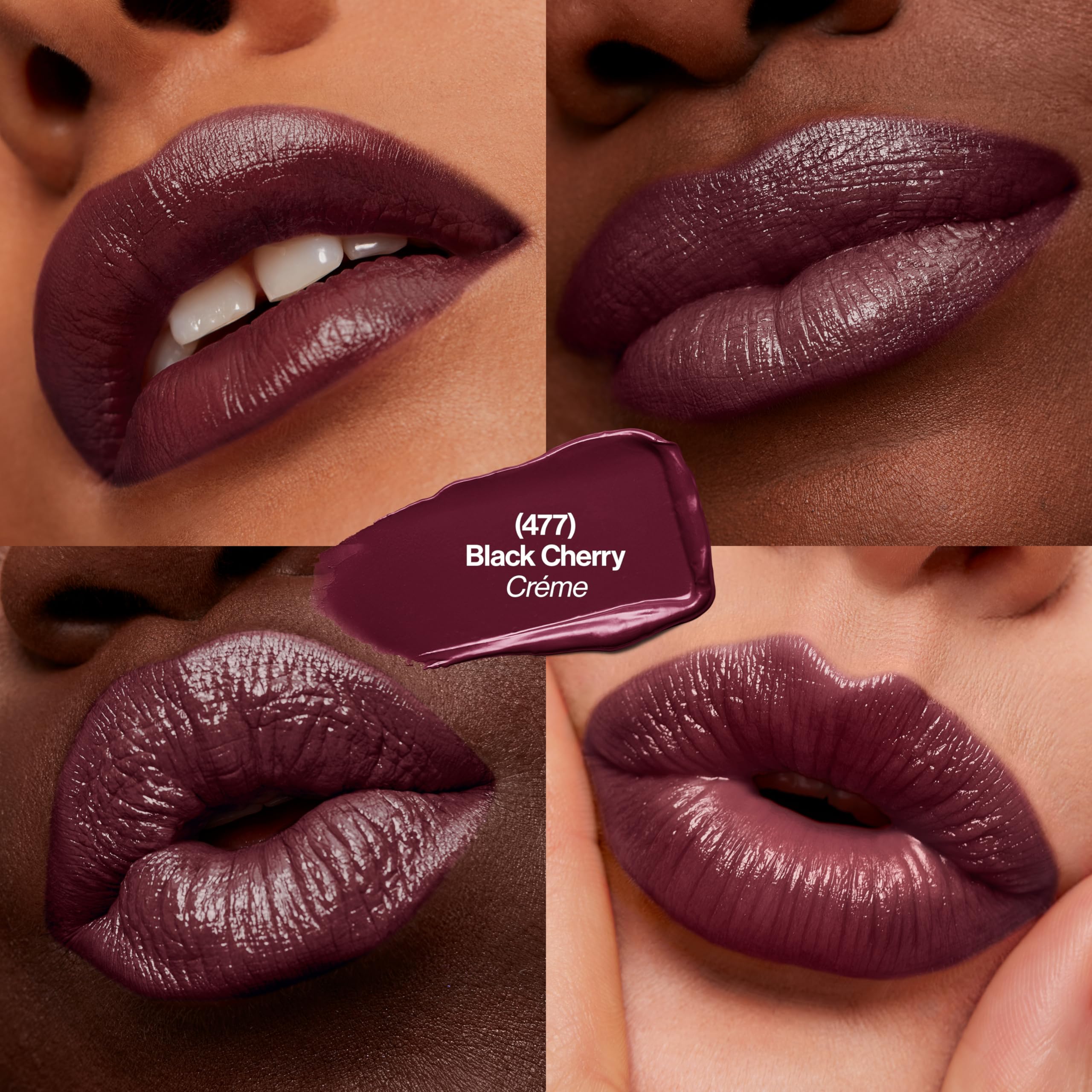 Foto 3 | Lápiz Labial Revlon Super Lustrous 477 Black Cherry 4,4 Ml - Venta Internacional.