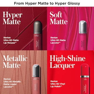 Foto 5 | Lápiz Labial Revlon Ultra Hd Metallic Matte Luster, 6 Ml - Venta Internacional.