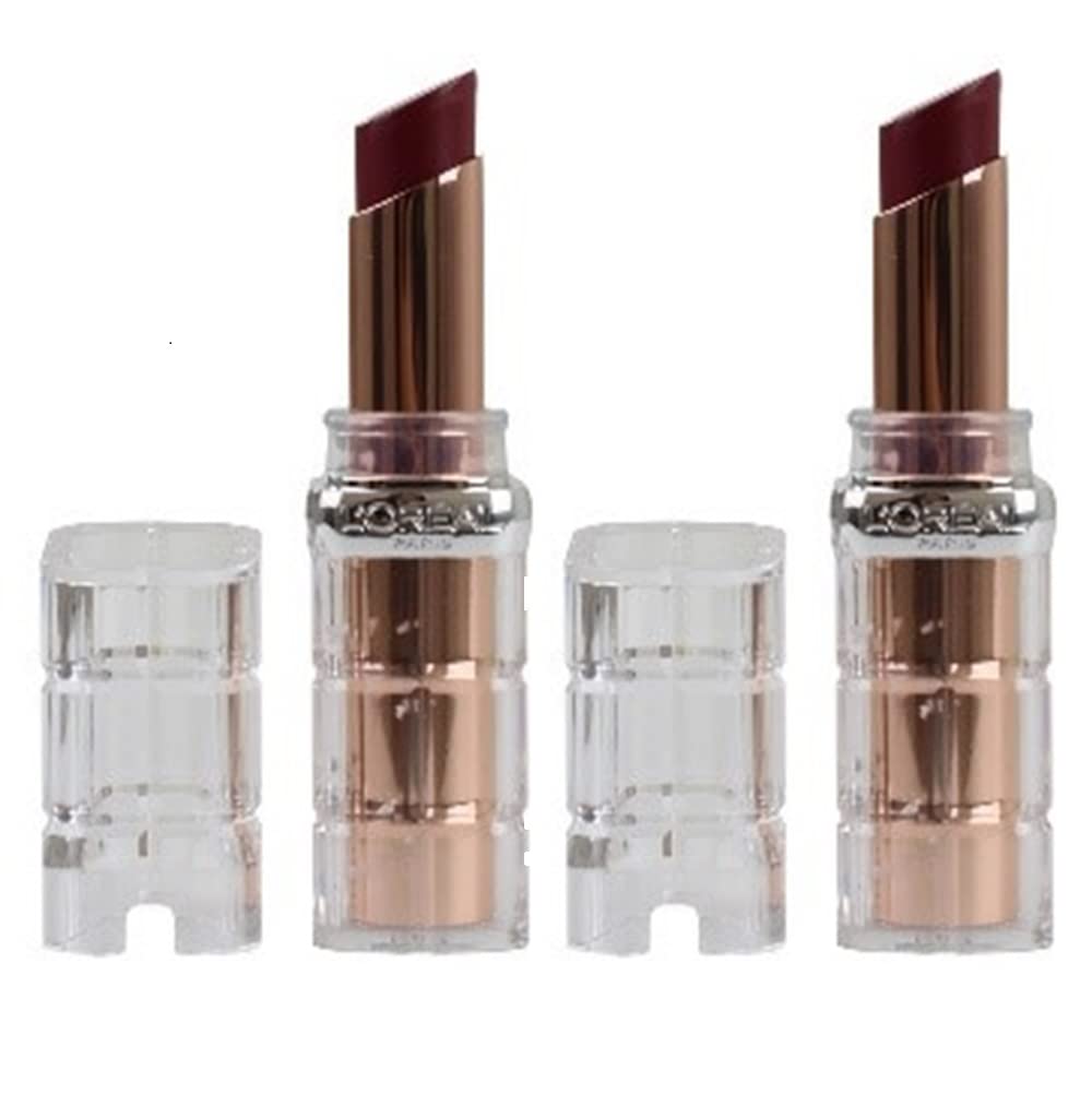 Lápiz Labial L'oreal Paris Colour Riche Plump And Shine X2 Wild Fig - Venta Internacional.