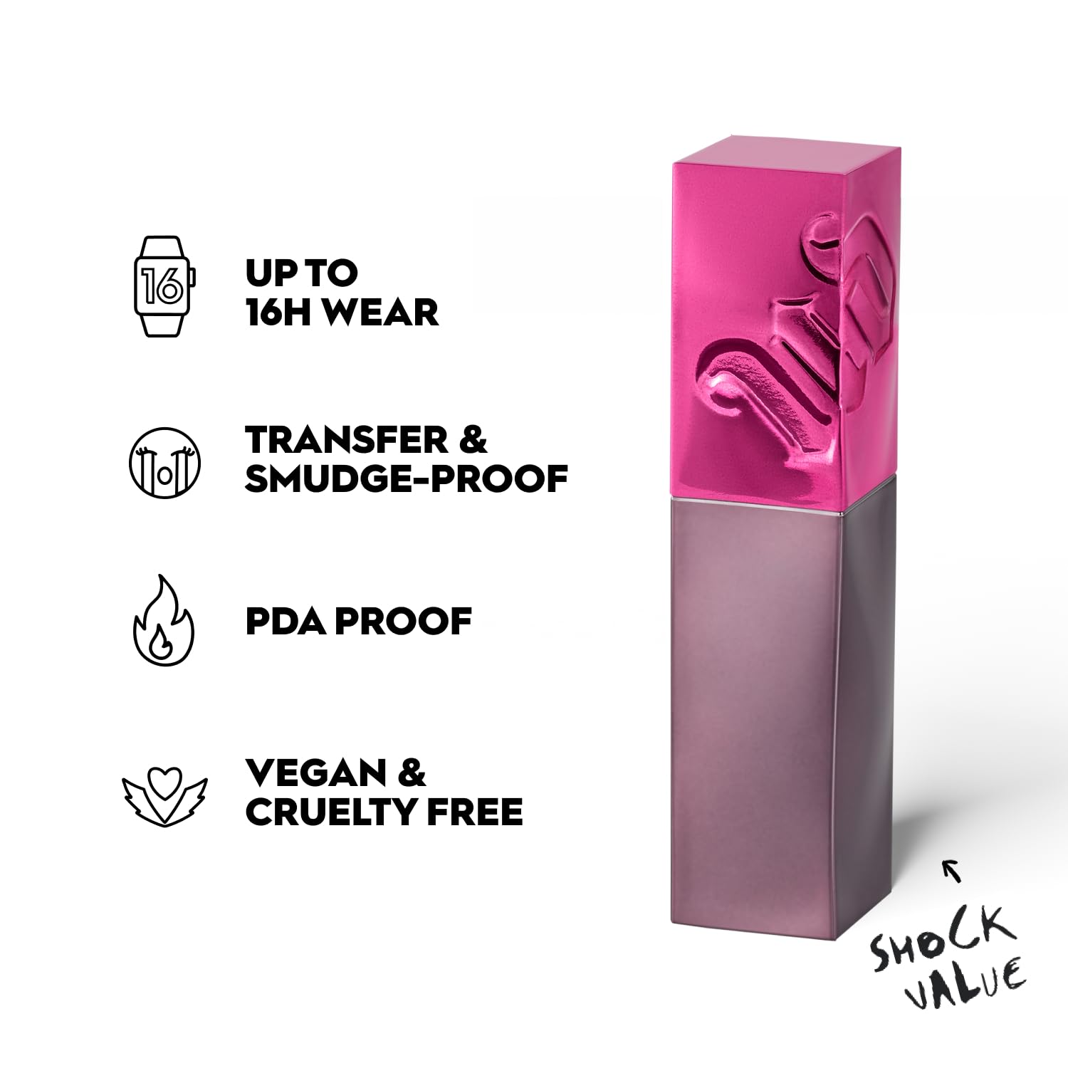 Foto 4 pulgar | Lápiz Labial Urban Decay Vice Lip Bond Shock Value, 6 Ml - Venta Internacional.