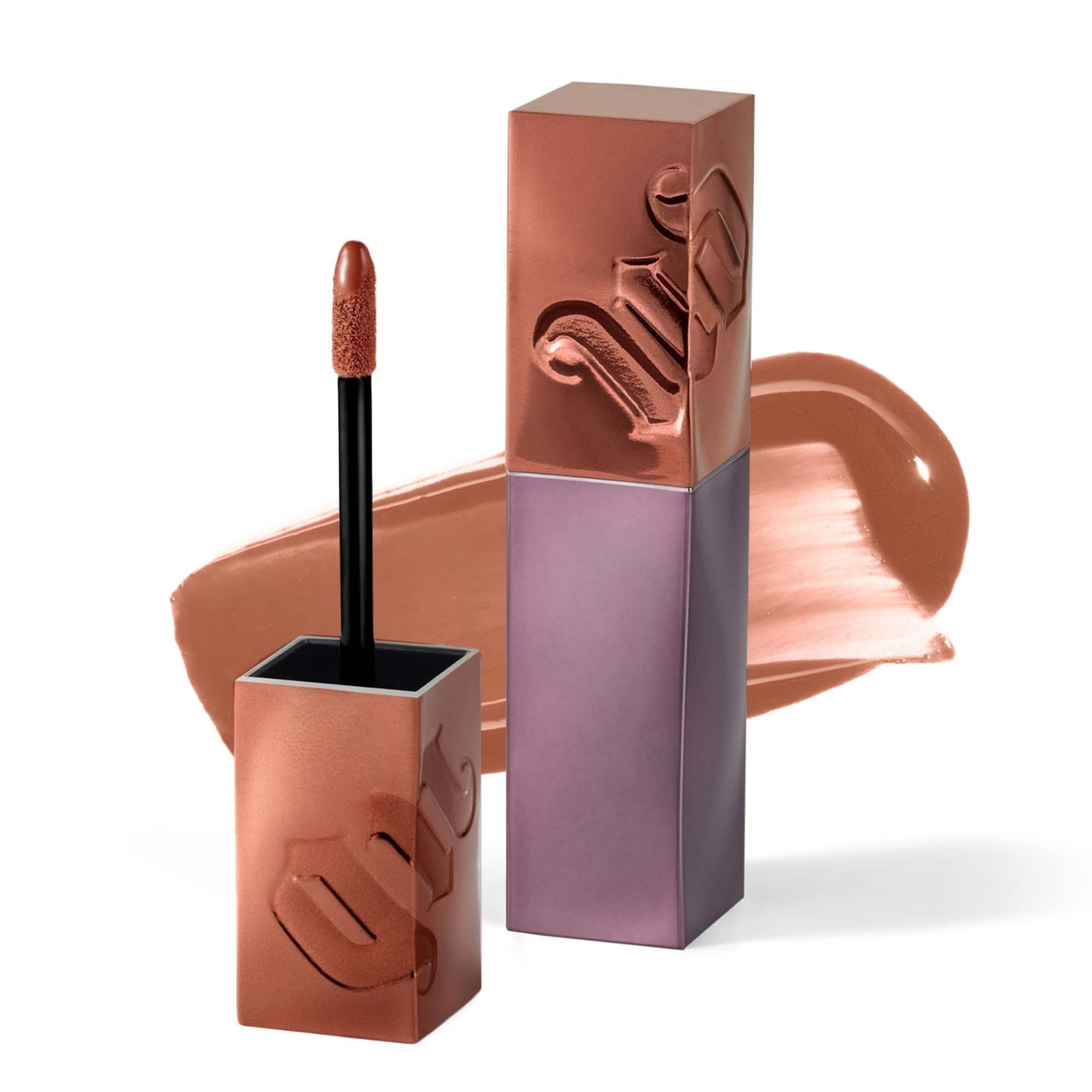 Lápiz Labial Urban Decay Vice Lip Bond Safe Word, 6 Ml, Alto Brillo - Venta Internacional.