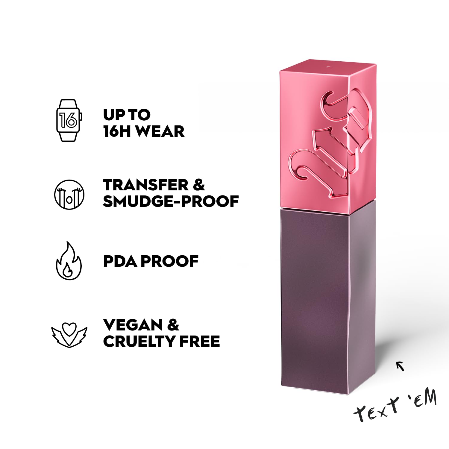 Foto 3 | Lápiz Labial Urban Decay Vice Lip Bond Glossy De Cobertura Total - Venta Internacional.