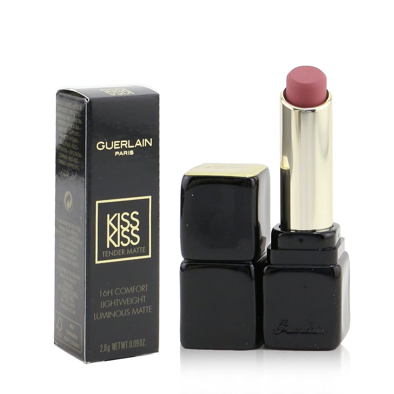 Foto 3 pulgar | Labial Guerlain Kiss Tender 721 Dear Rose - Venta Internacional