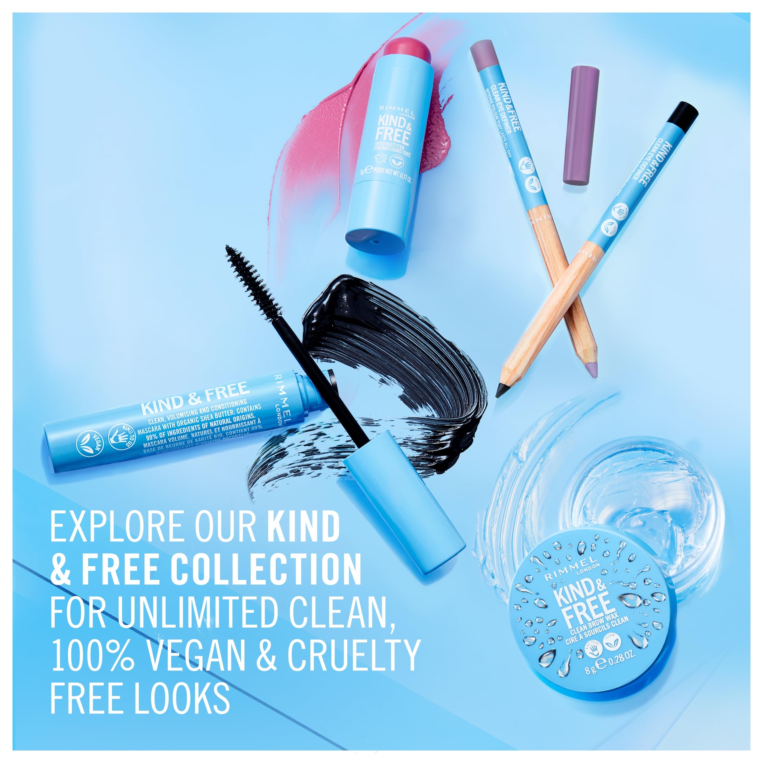 Foto 8 pulgar | Multiadherente Rimmel London Kind & Free 005 Berry Sweet, 5 Ml - Venta Internacional.