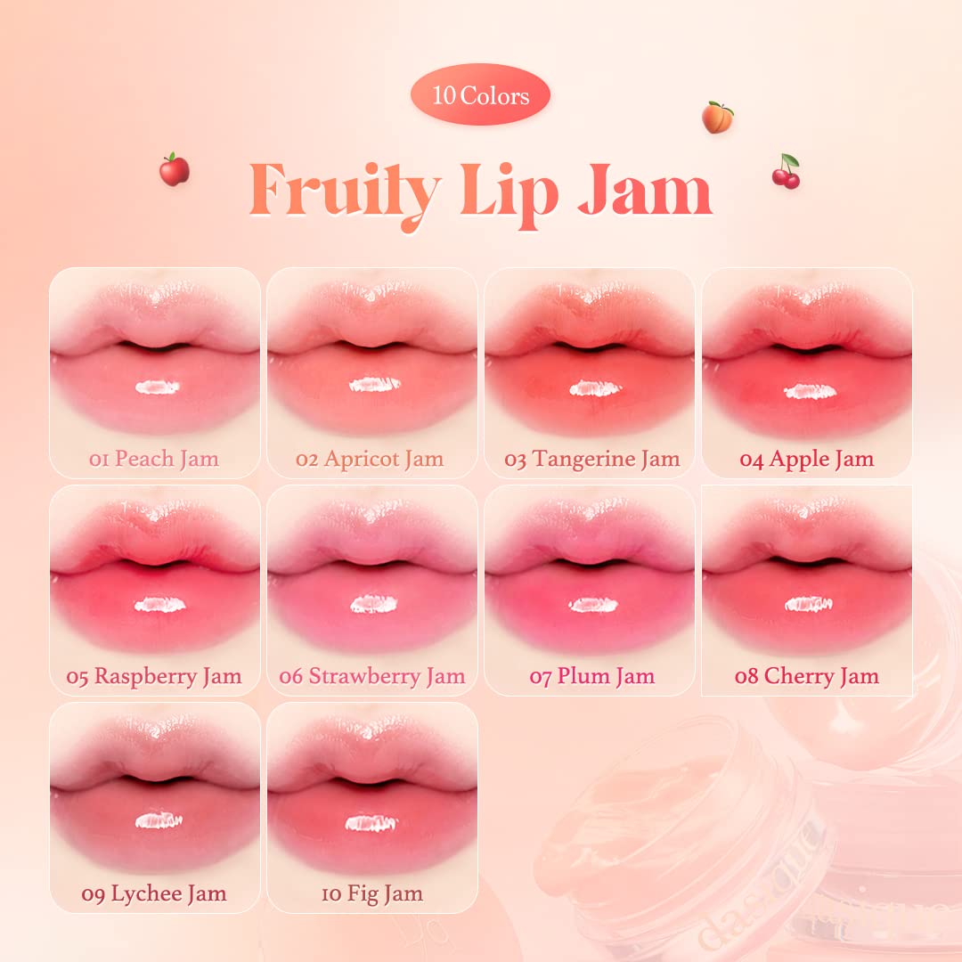 Foto 3 pulgar | Bálsamo Labial Dasique Fruity Lip Jam Apple Jam High-shine Vegan - Venta Internacional.