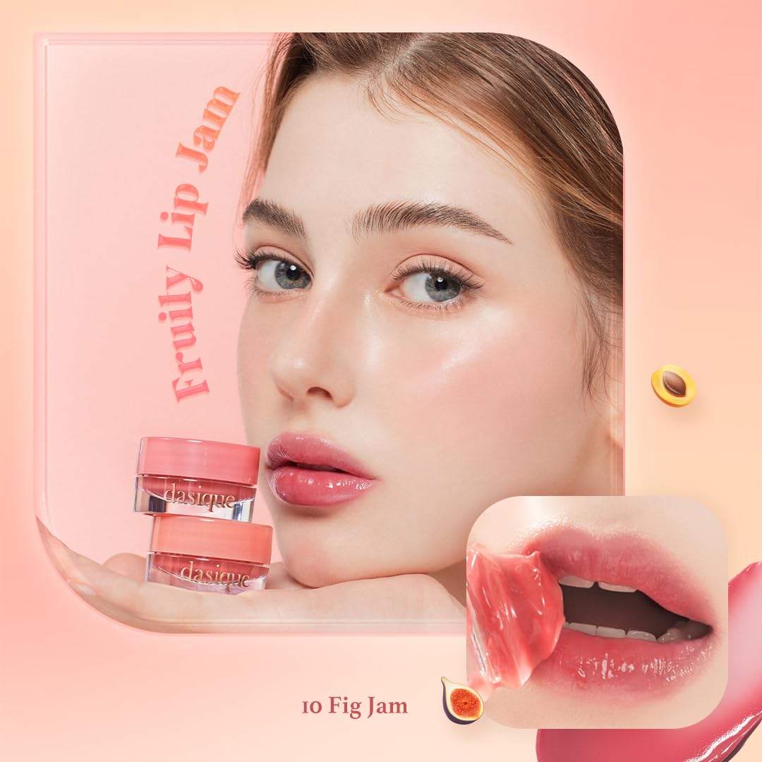 Foto 3 | Bálsamo Labial Dasique Fruity Lip Jam Apple Jam High-shine Vegan - Venta Internacional.