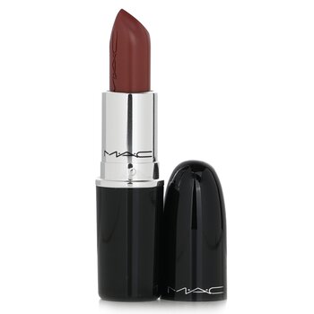 Lápiz Labial Mac Lustreglass #543 Posh Pit Warm Rose Brown Nude - Venta Internacional.