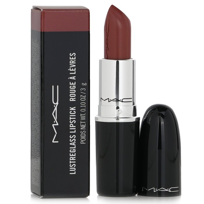 Foto 2 | Lápiz Labial Mac Lustreglass #543 Posh Pit Warm Rose Brown Nude - Venta Internacional.