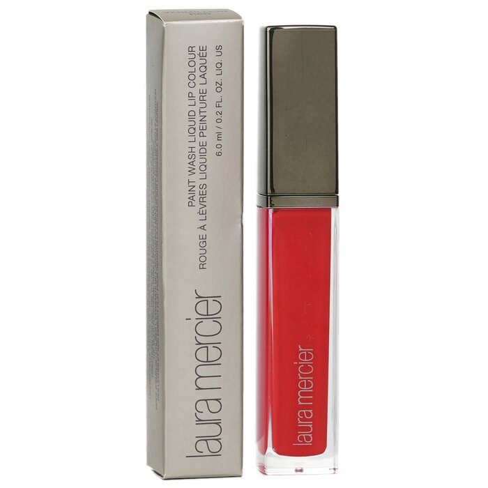 Foto 3 pulgar | Lápiz Labial Laura Mercier Paint Wash Liquid #vermillion Red - Venta Internacional.