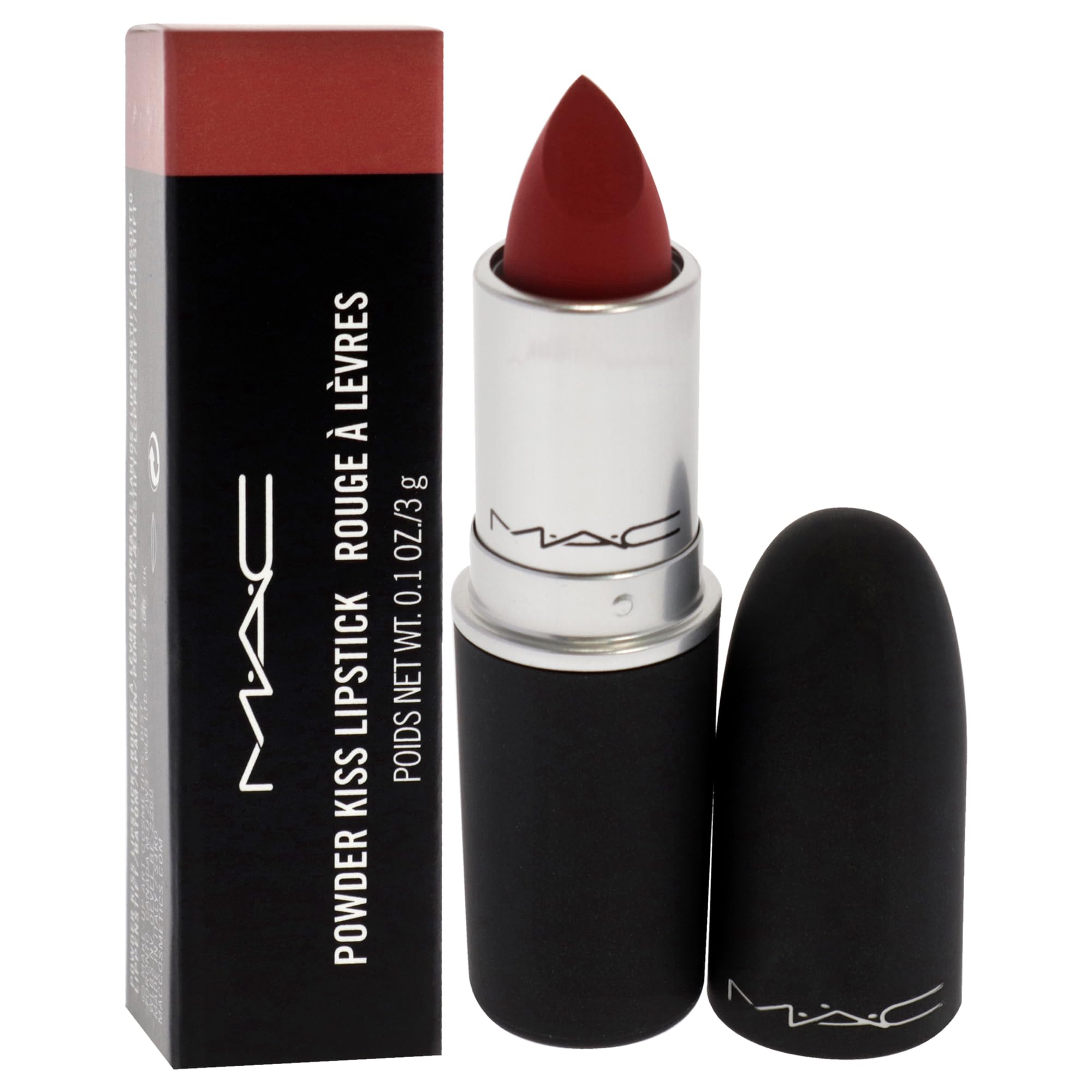 Foto 4 pulgar | Lápiz Labial Mac Powder Kiss Stay Curious De 3 Ml Para Mujer - Venta Internacional.