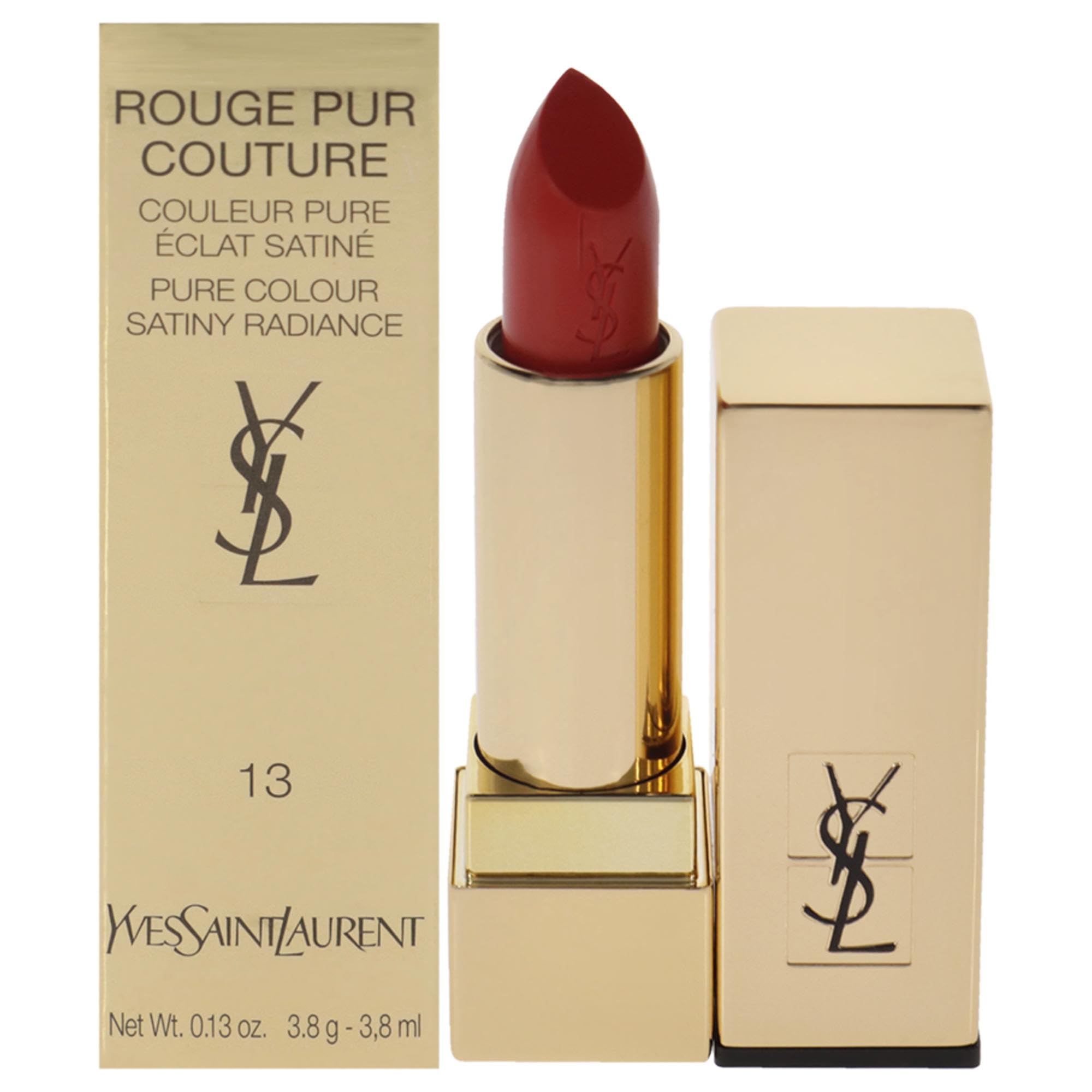 Foto 2 pulgar | Lápiz Labial Yves Saint Laurent Rouge Pur Couture Le Orange 3 Ml - Venta Internacional.