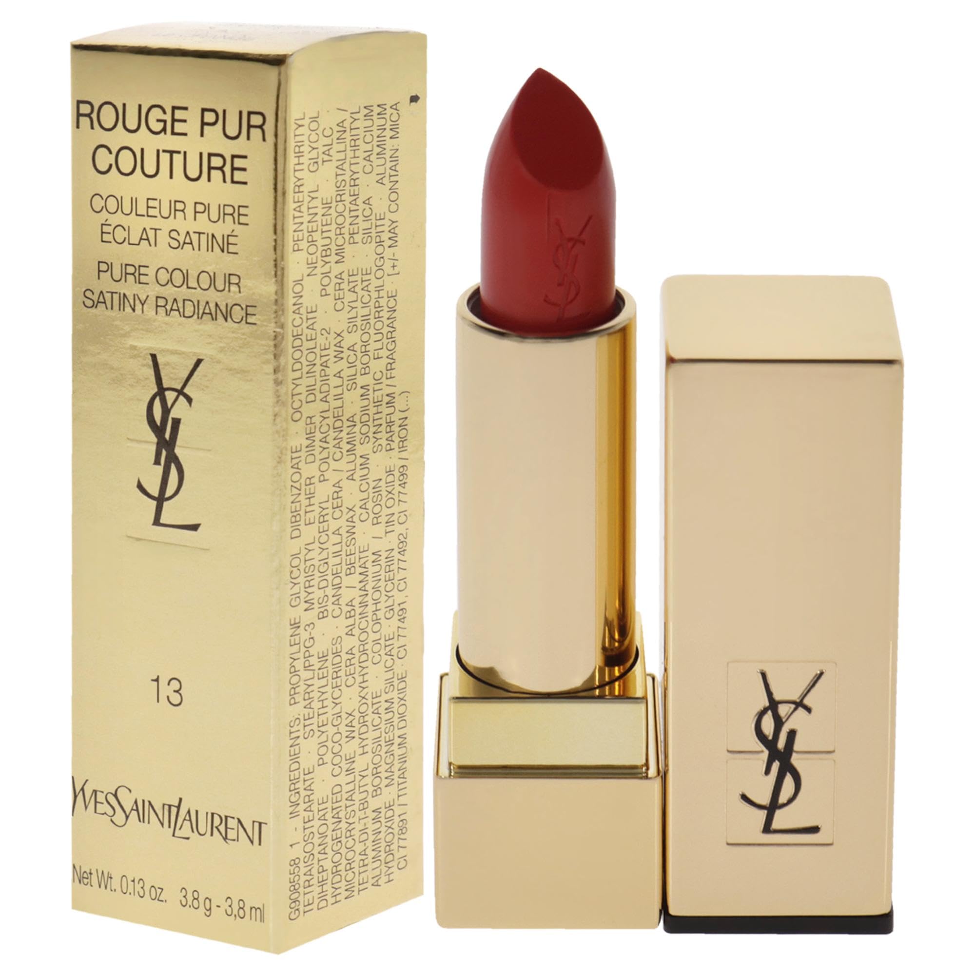 Foto 6 pulgar | Lápiz Labial Yves Saint Laurent Rouge Pur Couture Le Orange 3 Ml - Venta Internacional.