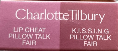Foto 2 | Kit De Regalo De Lápiz Labial Y Delineador Charlotte Tilbury Pillow Talk Fair - Venta Internacional.