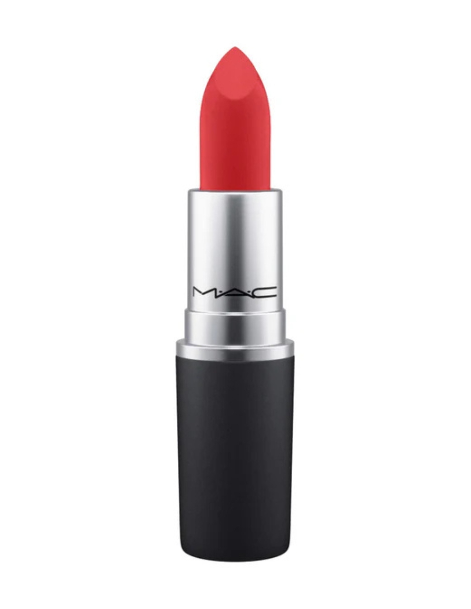 Foto 2 pulgar | Lápiz Labial Powder Kiss Mac Cosmetics Acabdo Matte Werk Color Rosa