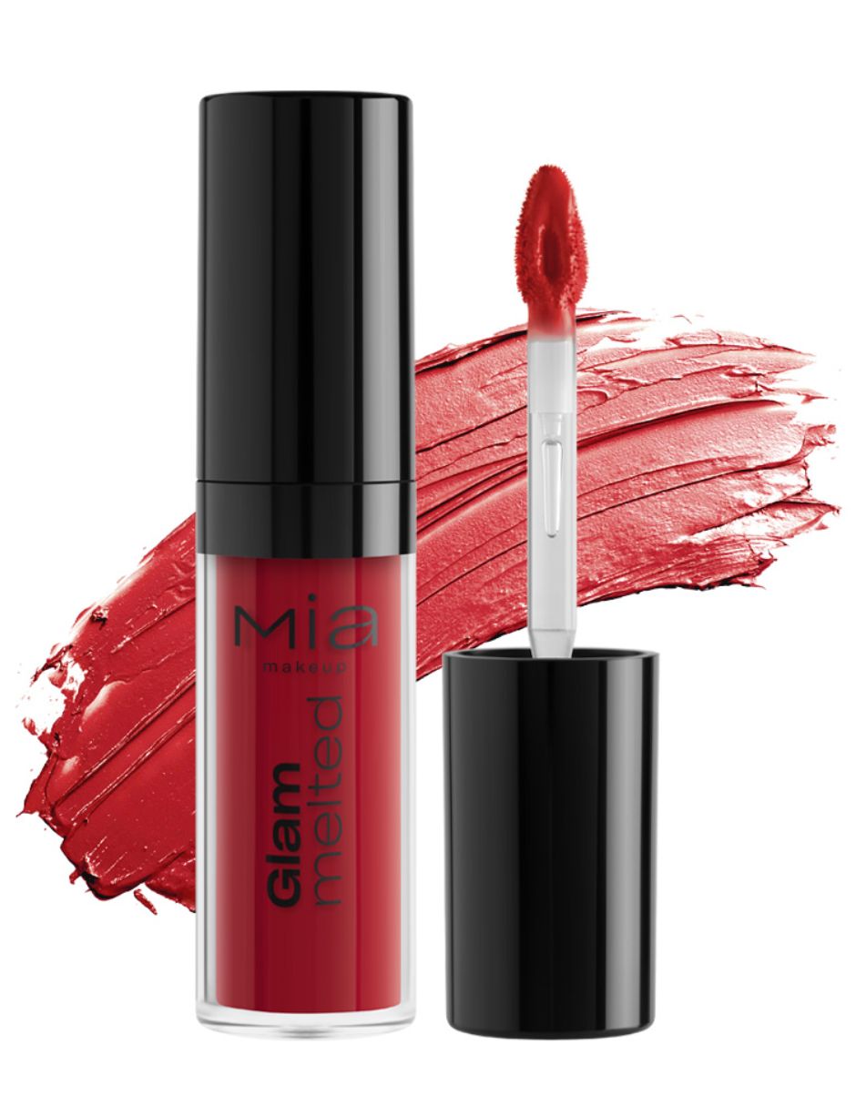 Foto 4 pulgar | Labial Liquido Mia Cosmetics Glam Melted Acabado Mate 40 Ruby Booty