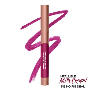 Foto 3 | Lápiz Labial L'oréal Paris Infalible Matte No Blossom Fig Deal - Venta Internacional.