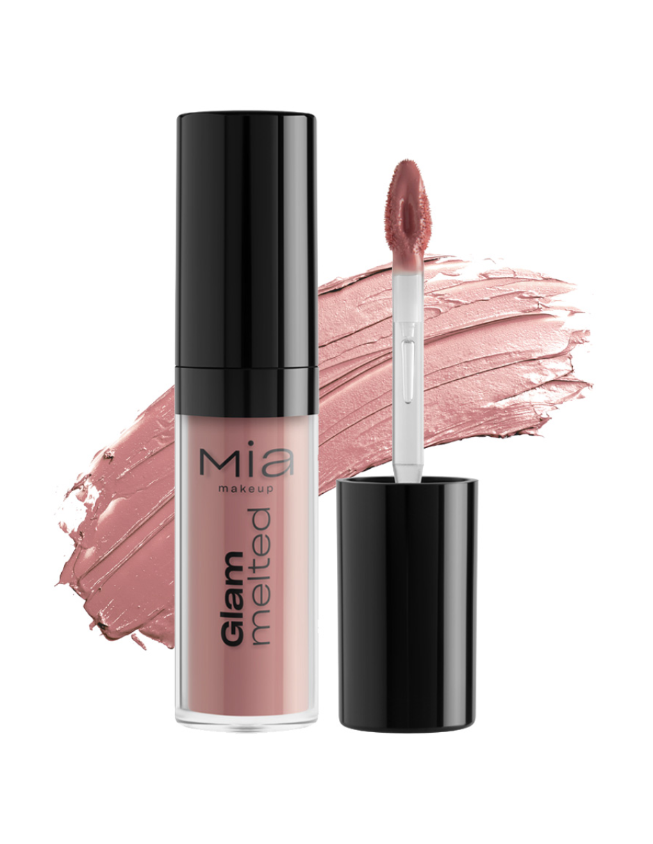 Foto 4 pulgar | Labial Liquido Mia Cosmetics Glam Melted Acabado Mate 01 Retenu
